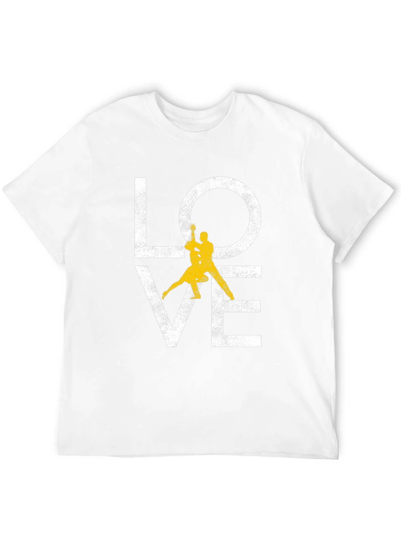 LOVE Tango Dancing Black T-Shirt