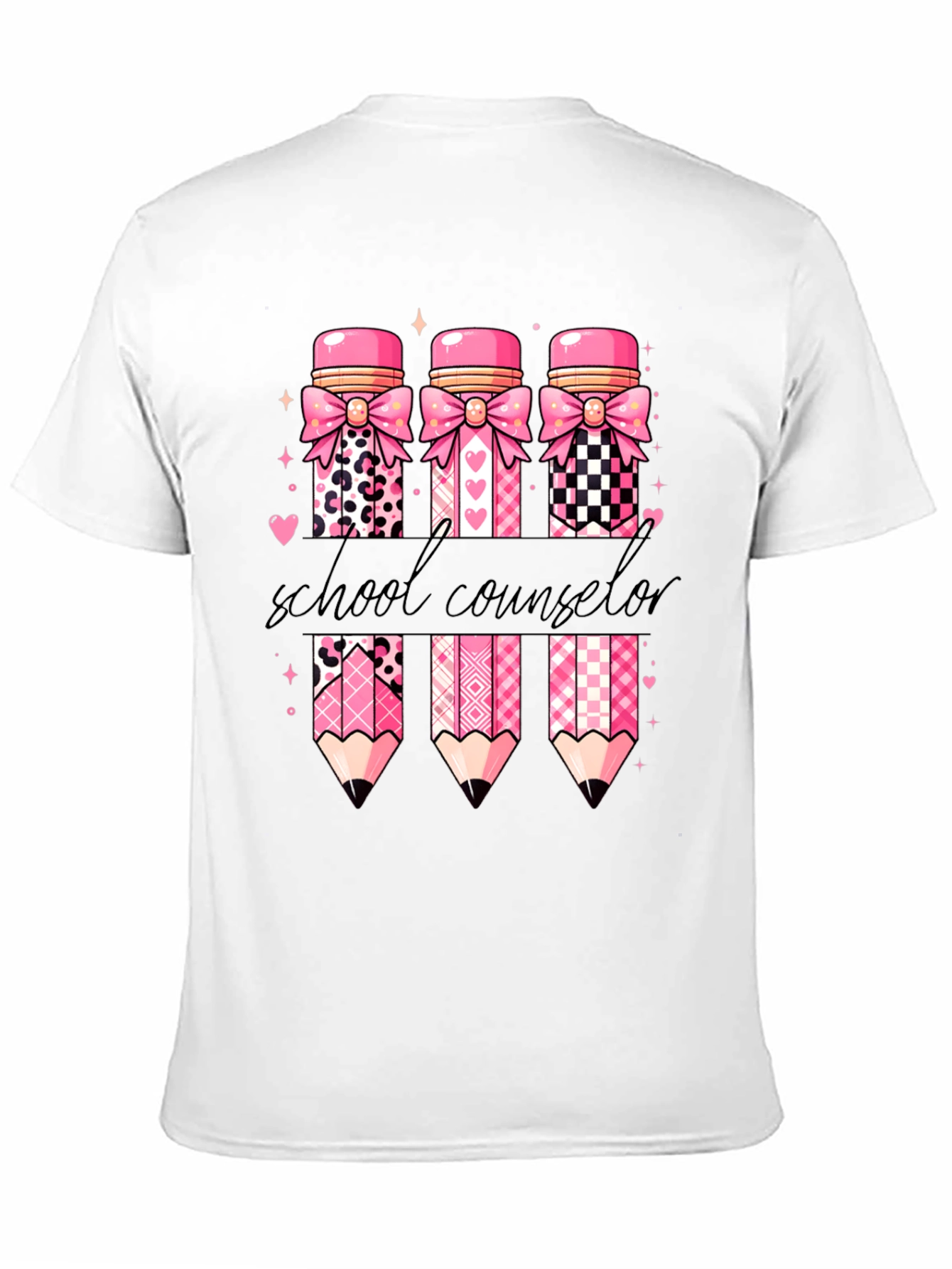 School Counselor Pencil T-Shirt