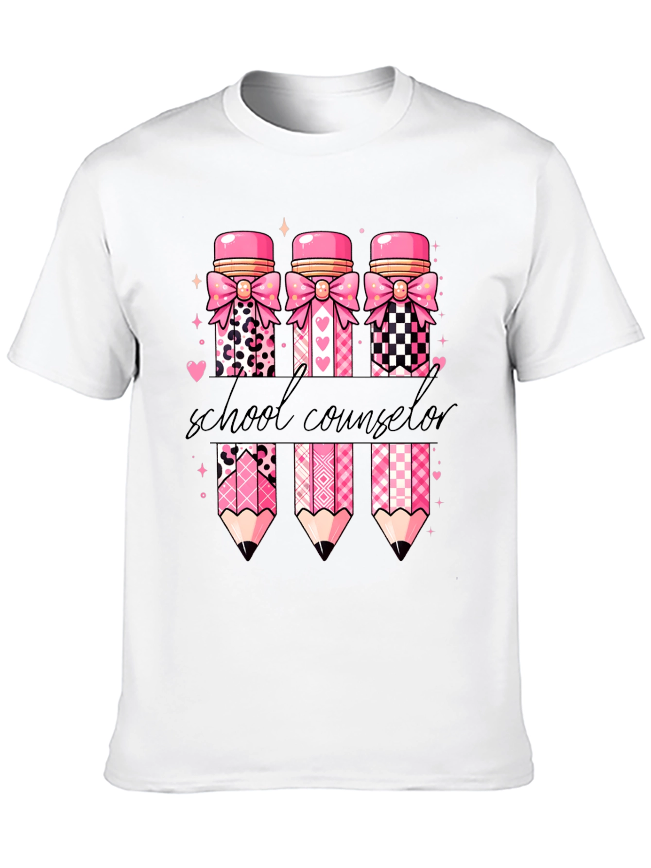 School Counselor Pencil T-Shirt