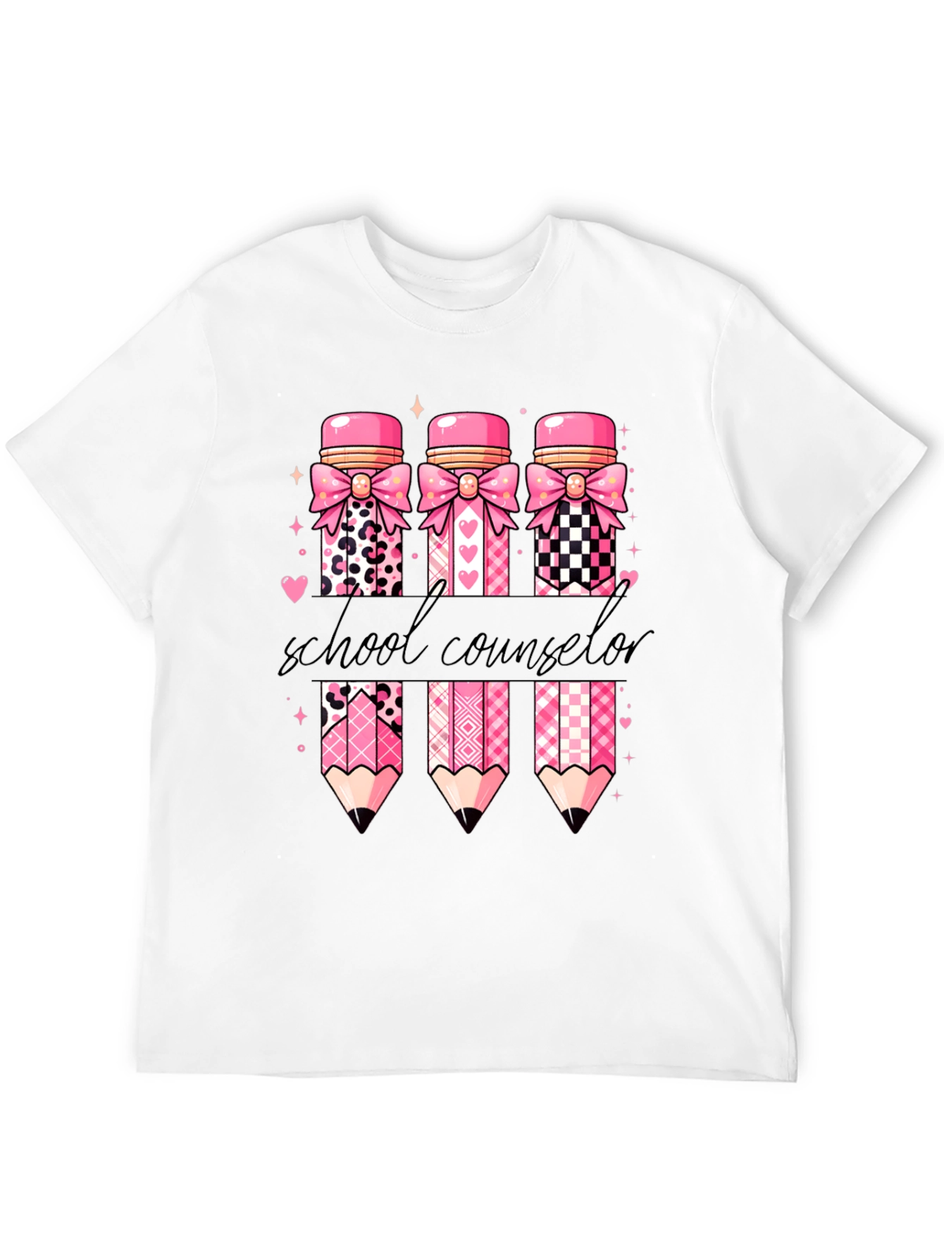 School Counselor Pencil T-Shirt