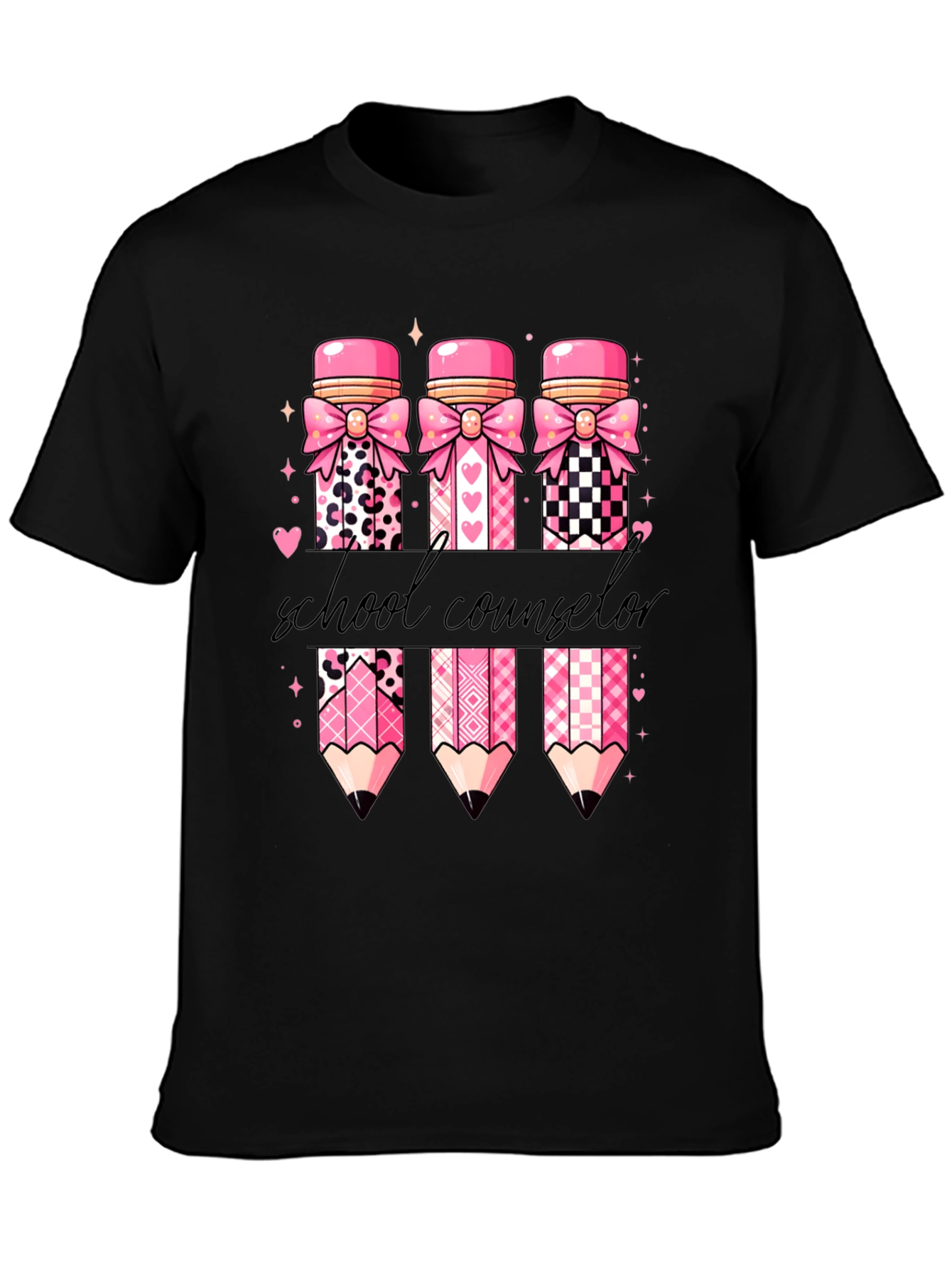 School Counselor Pencil T-Shirt