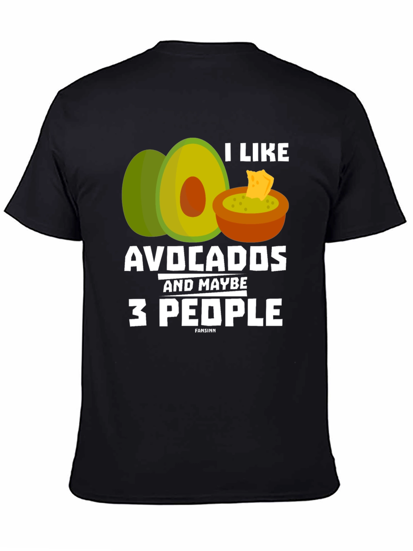 Avocados and Maybe 3 People T-Shirt Funny Graphic Tee