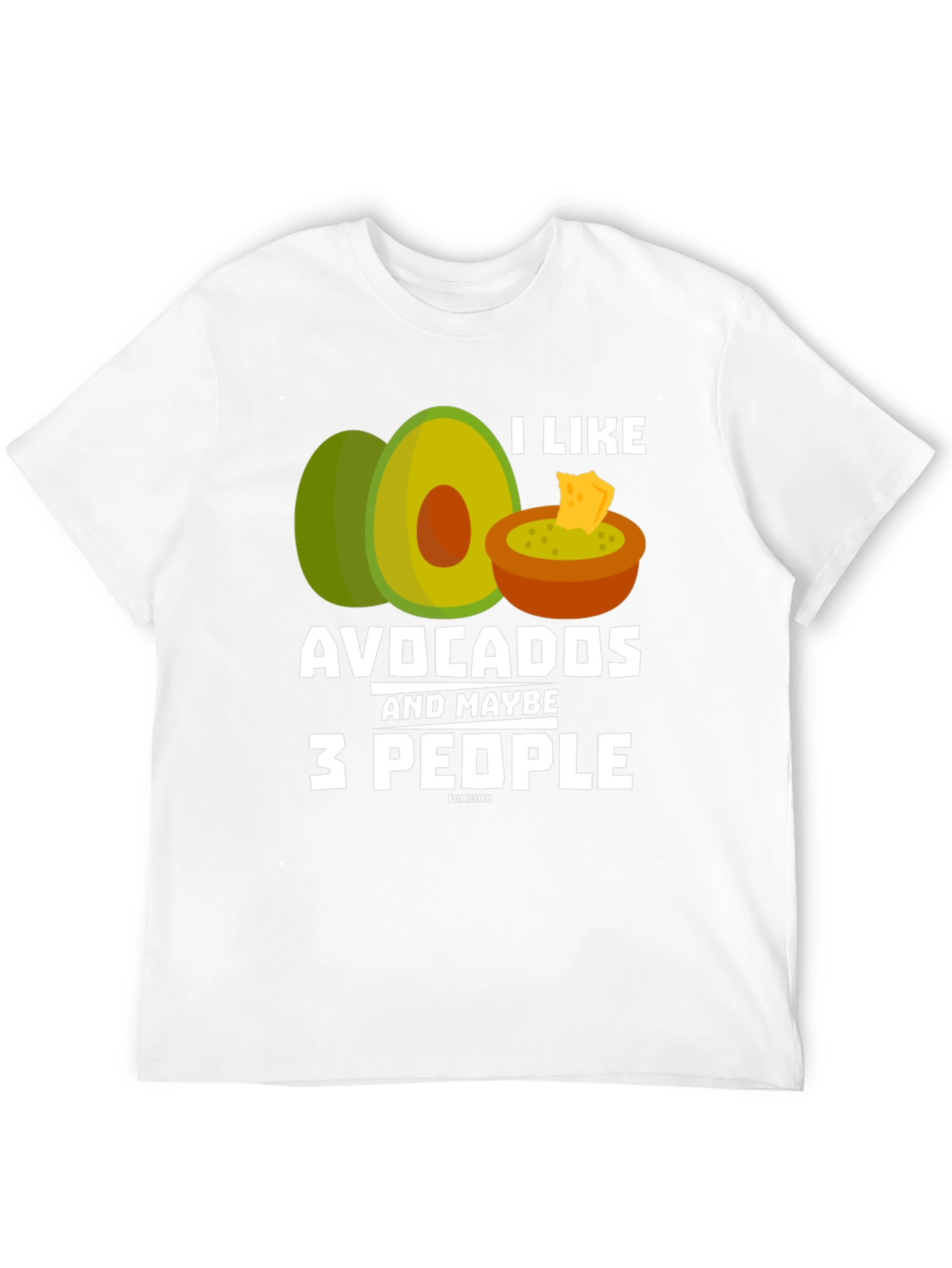 Avocados and Maybe 3 People T-Shirt Funny Graphic Tee