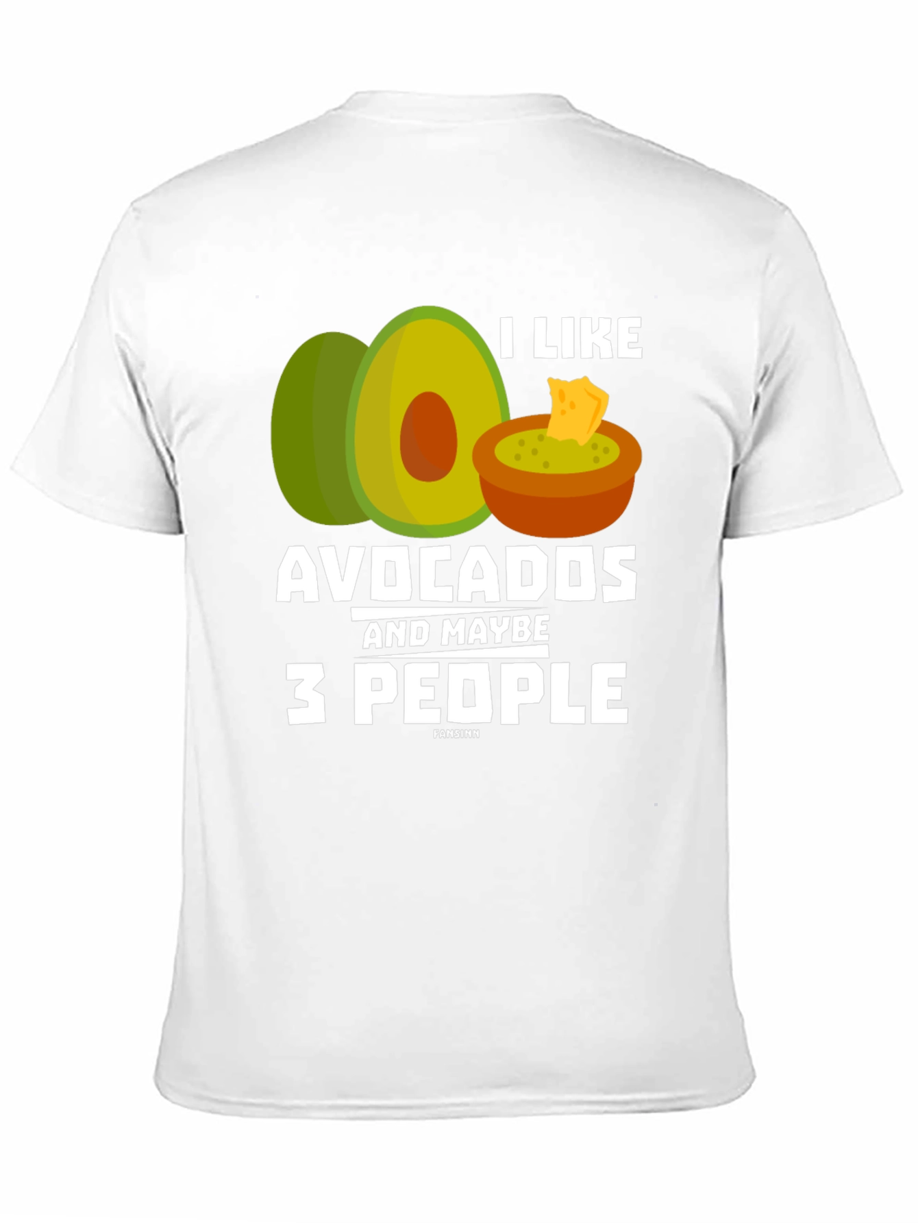 Avocados and Maybe 3 People T-Shirt Funny Graphic Tee