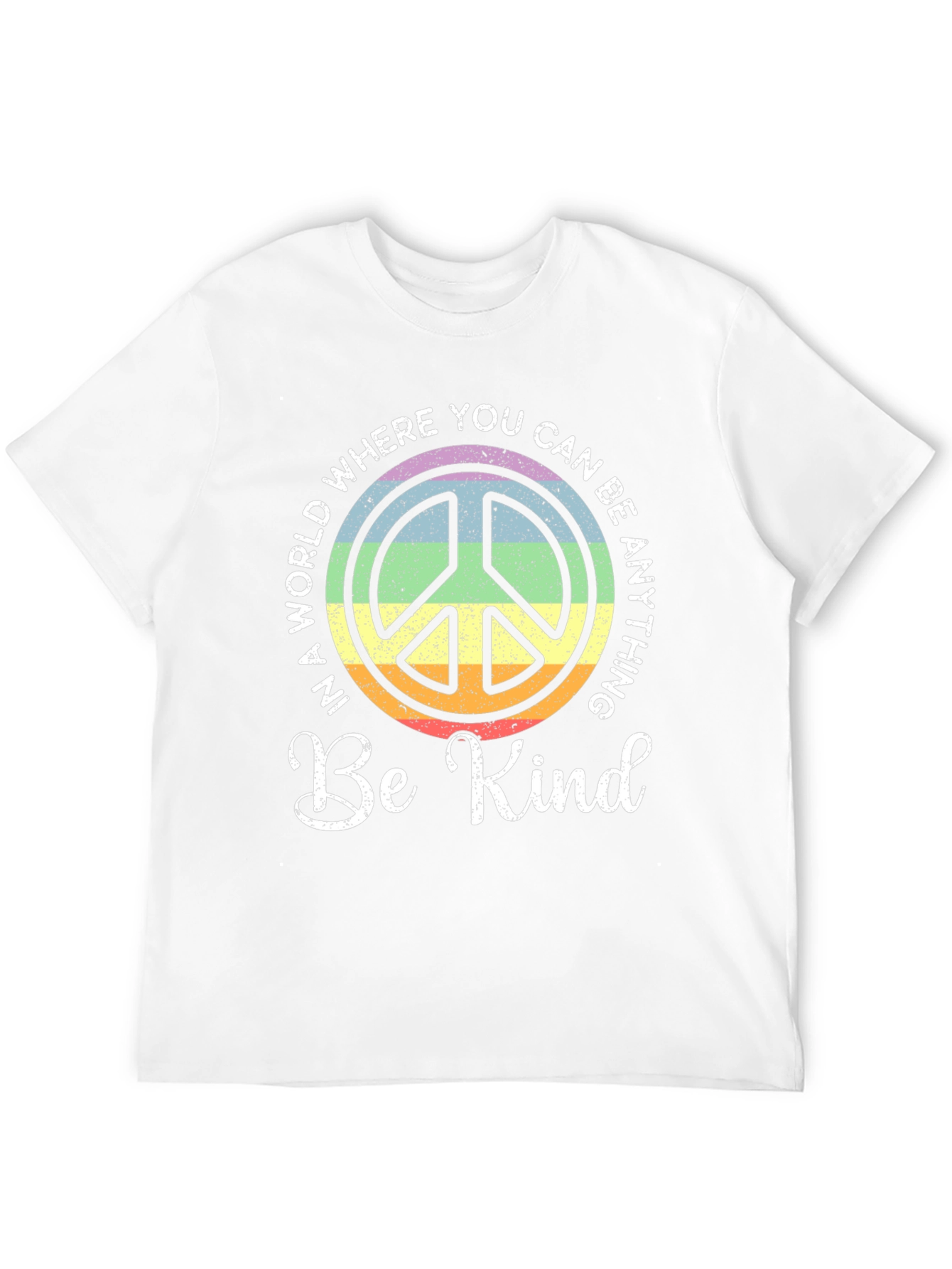 Be Kind Peace Sign Graphic Tee