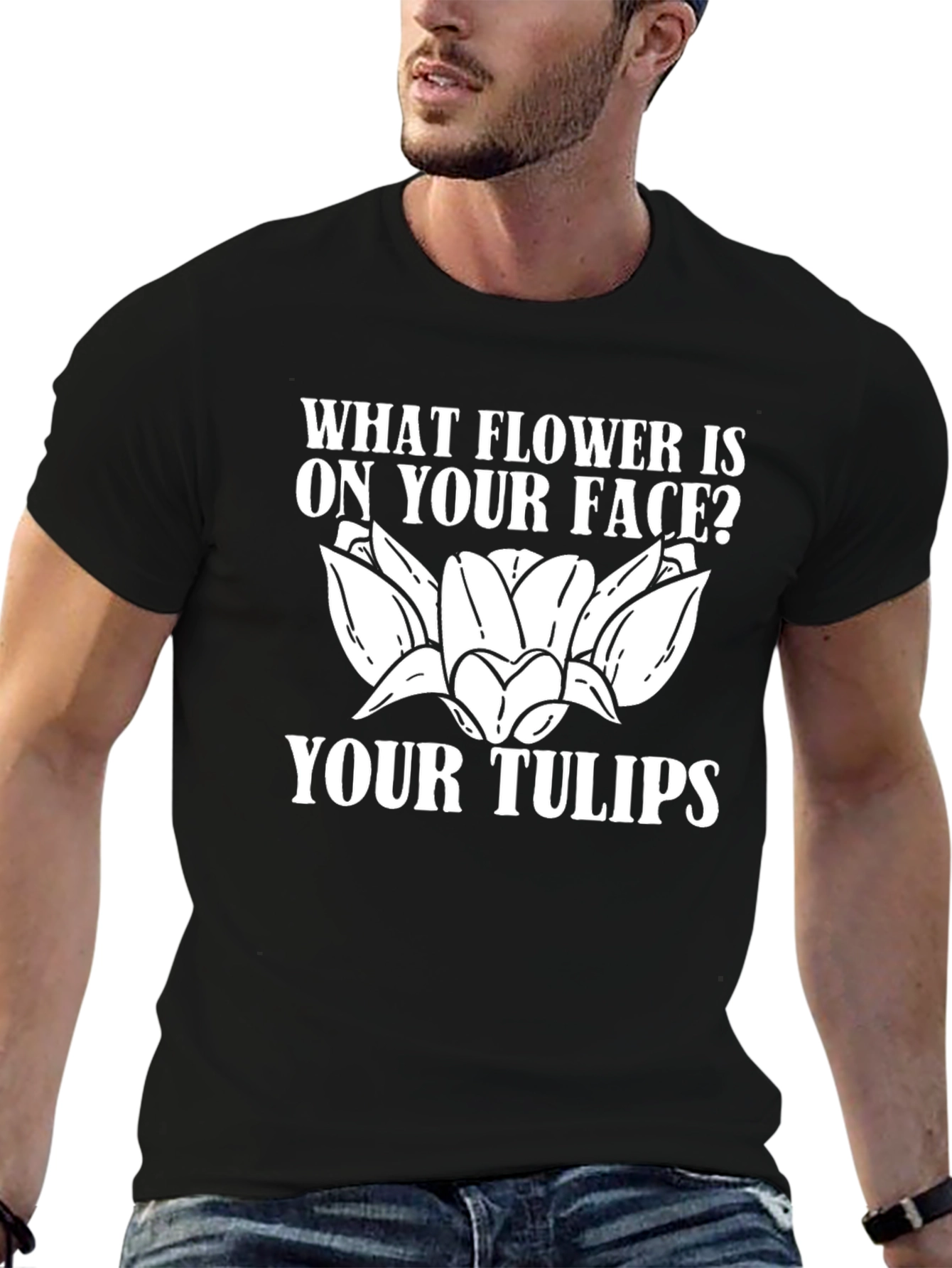 Funny Tulip Flower Pun Graphic T-Shirt
