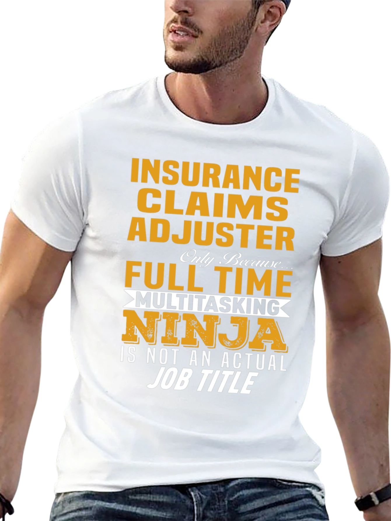 Insurance Adjuster Ninja T-Shirt