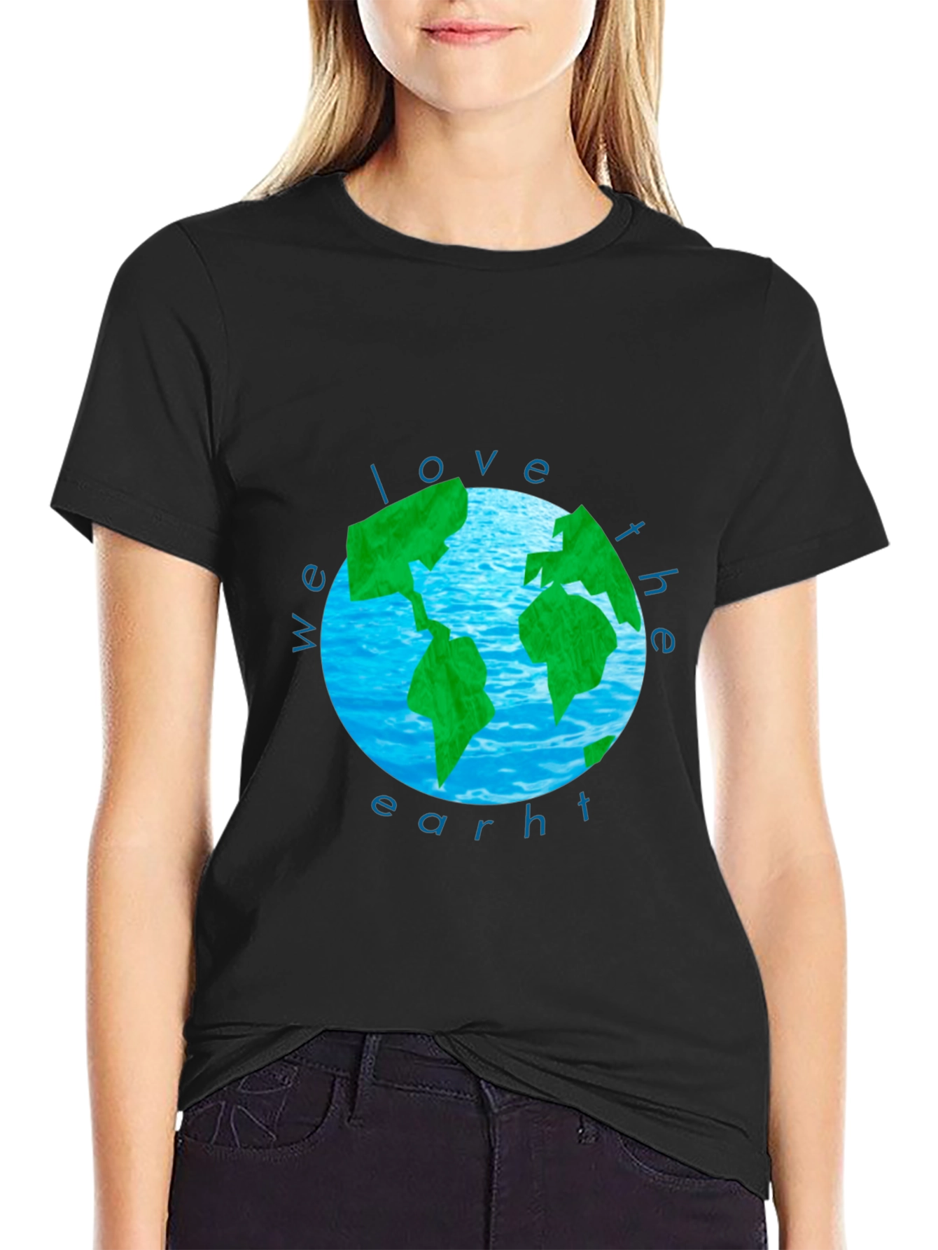 We Love The Earth Graphic T-Shirt