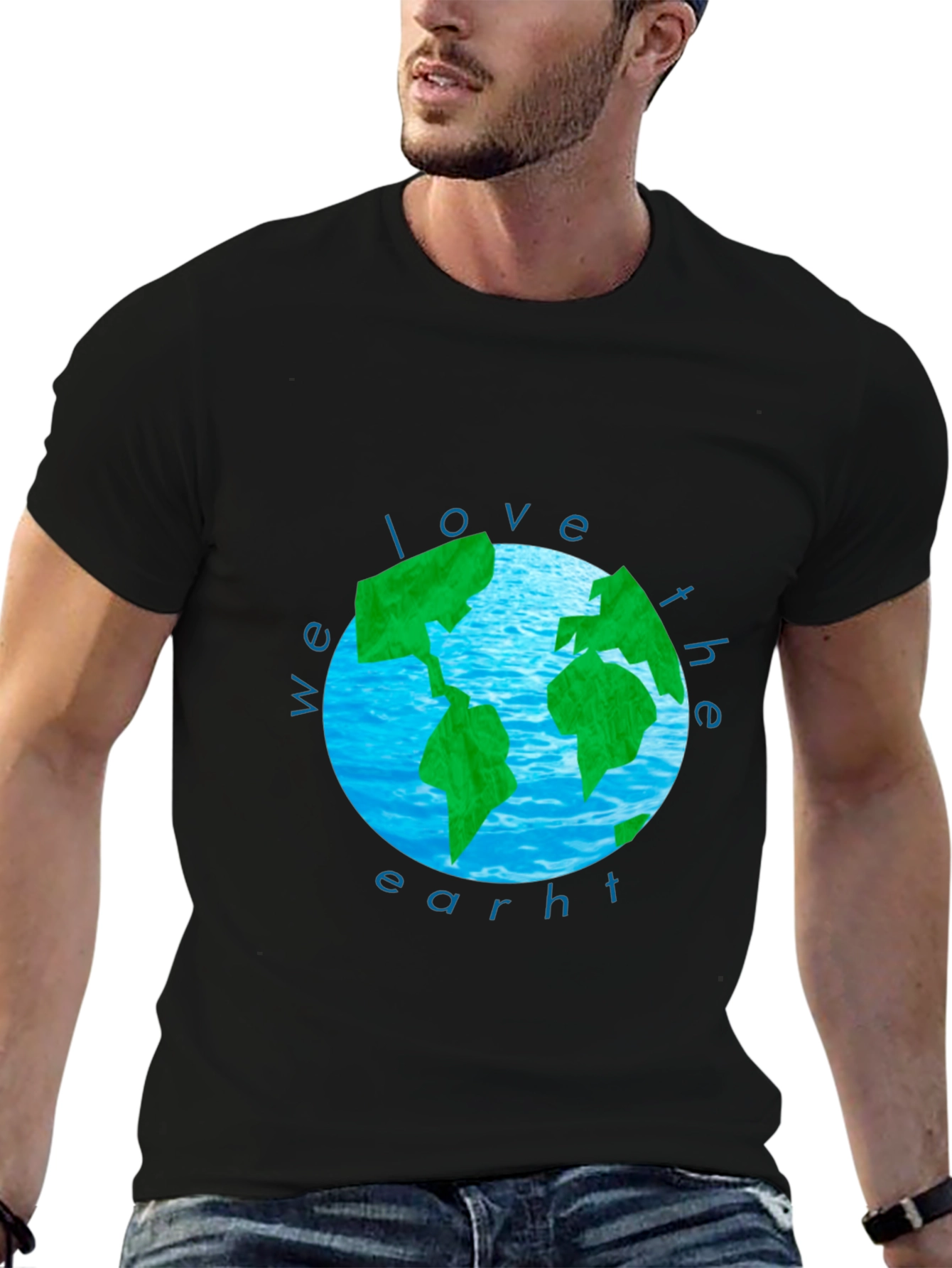 We Love The Earth Graphic T-Shirt