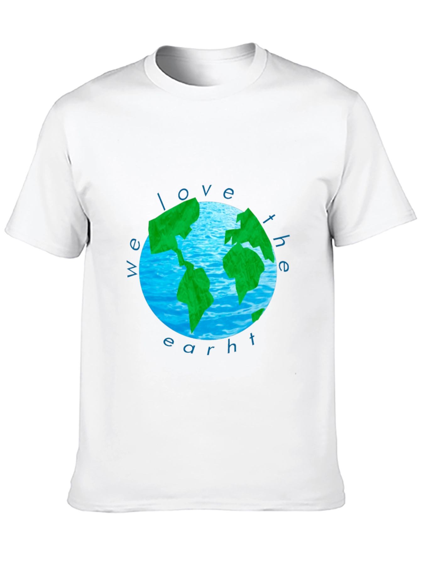 We Love The Earth Graphic T-Shirt