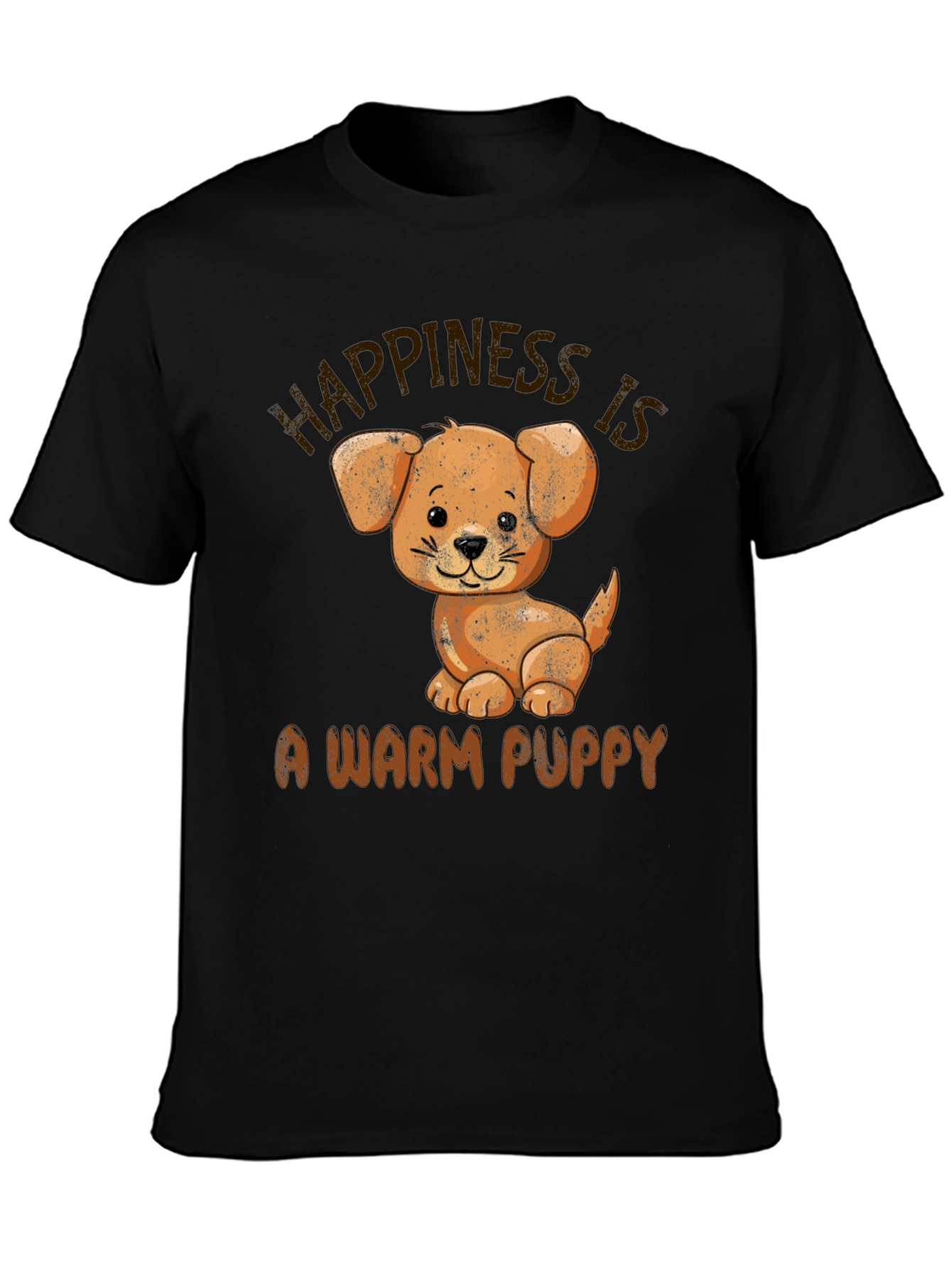 Happiness is a Warm Puppy T-Shirt