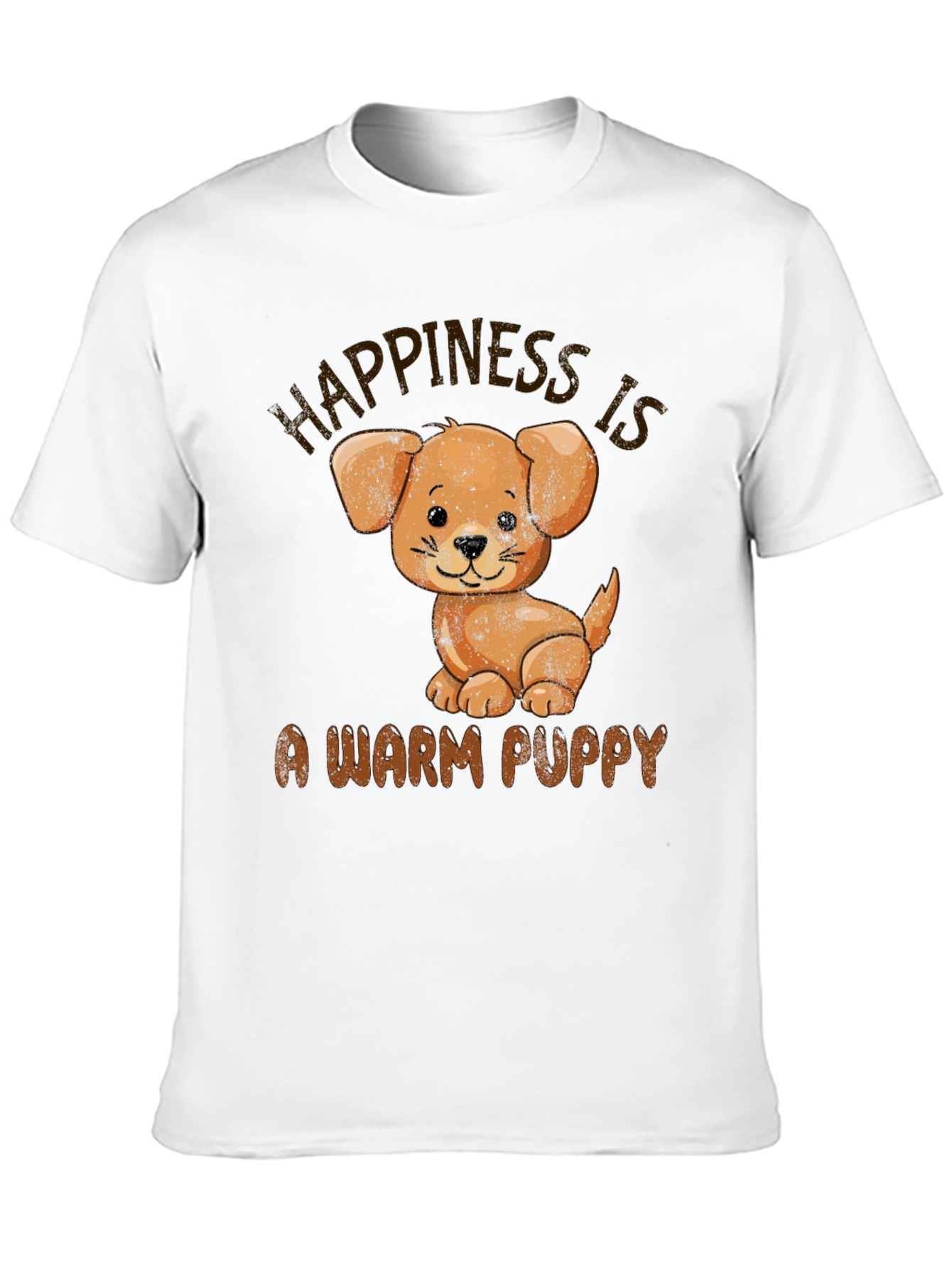 Happiness is a Warm Puppy T-Shirt