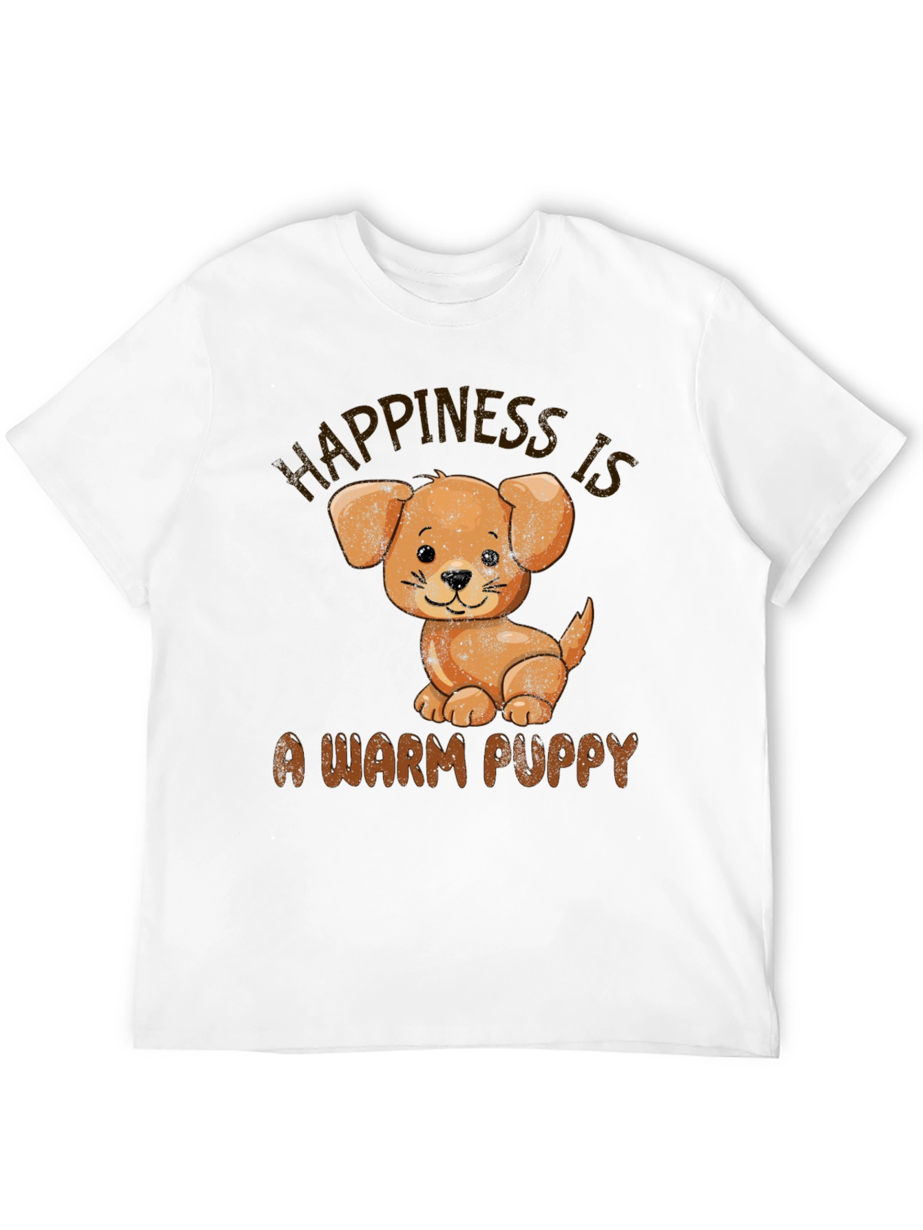 Happiness is a Warm Puppy T-Shirt