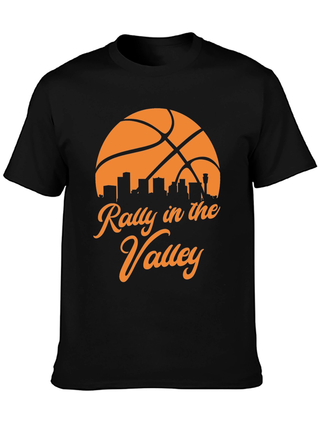 Rally in the Valley Basketball Graphic T-Shirt