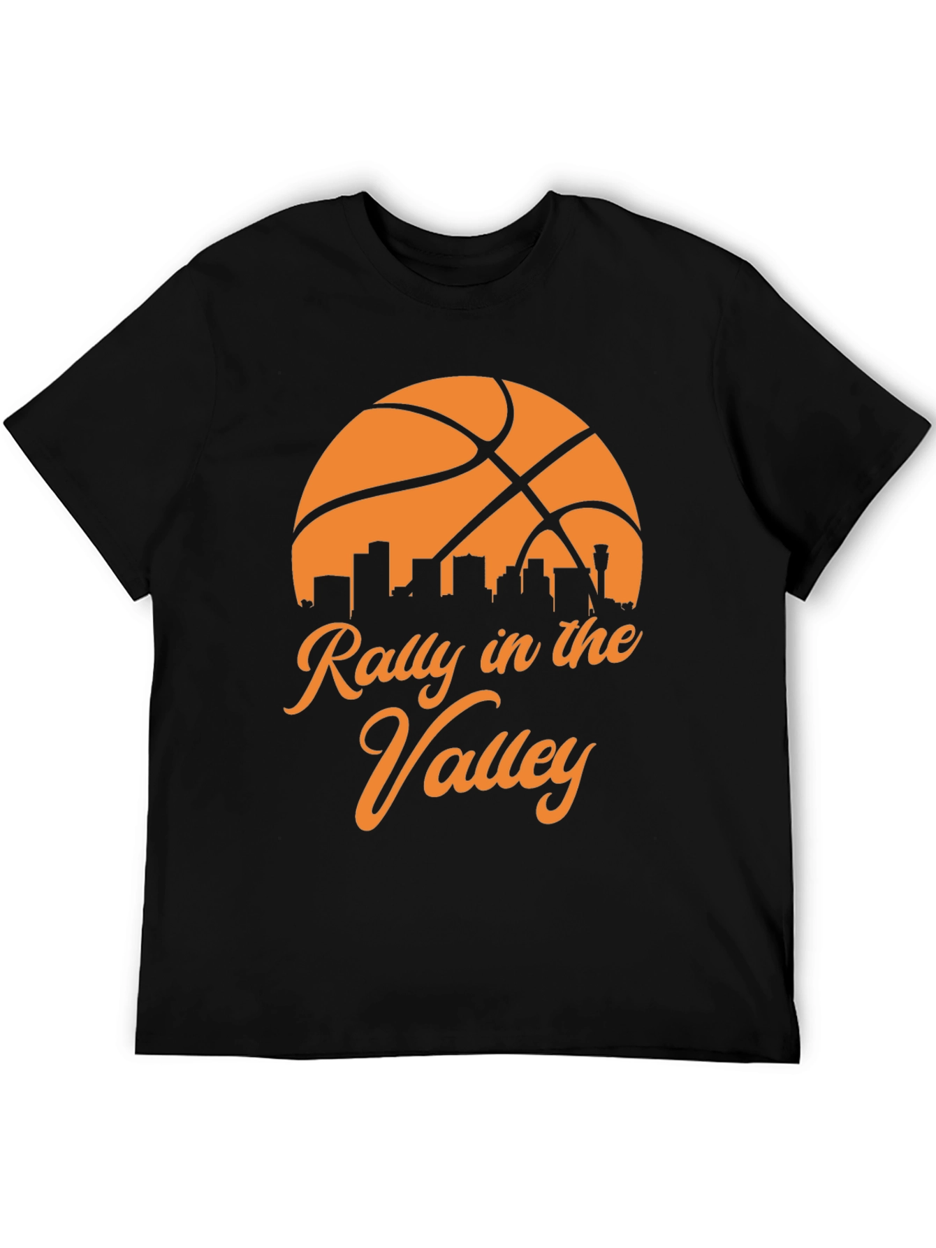 Rally in the Valley Basketball Graphic T-Shirt