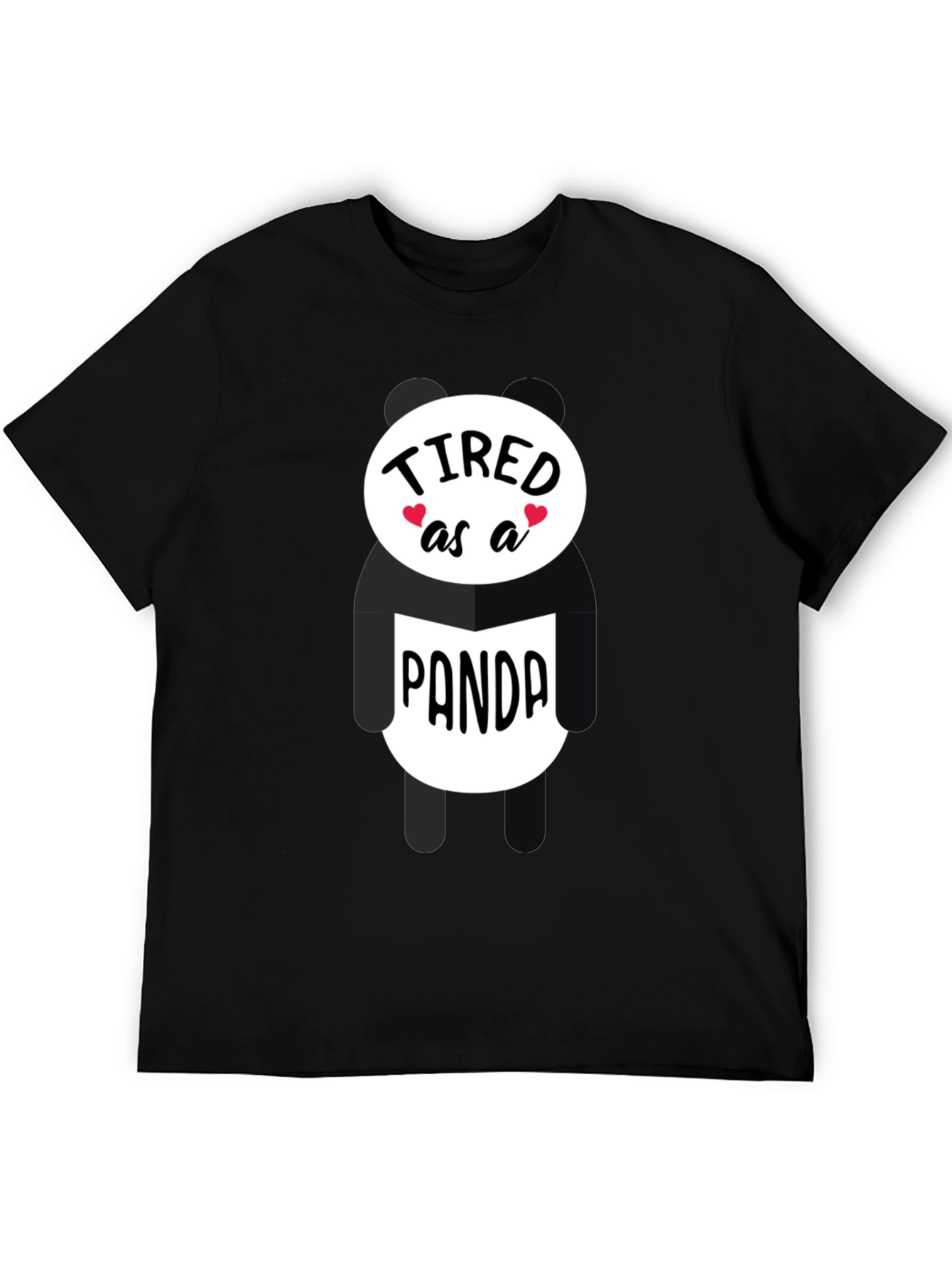 Tired as a Panda Graphic Tee