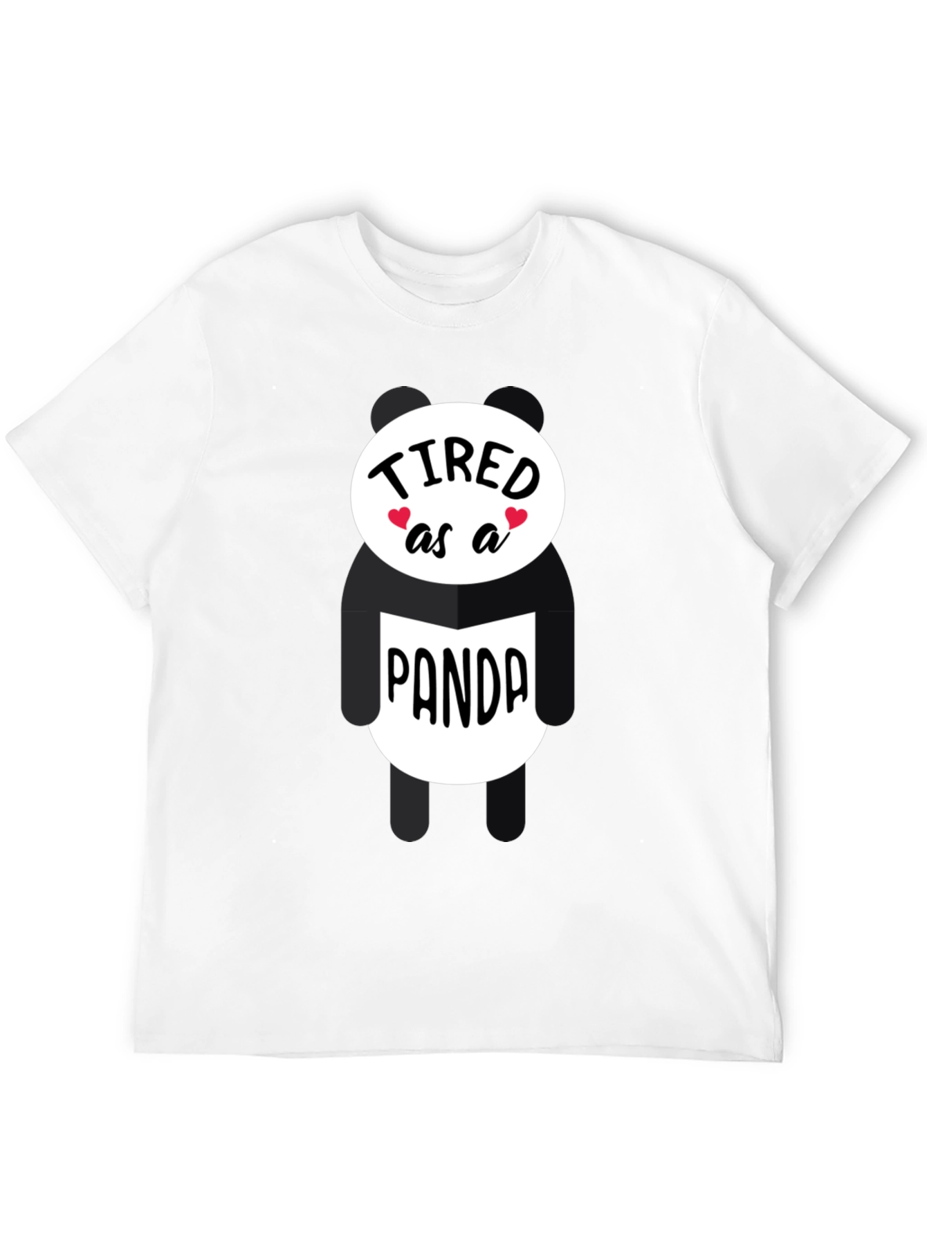 Tired as a Panda Graphic Tee