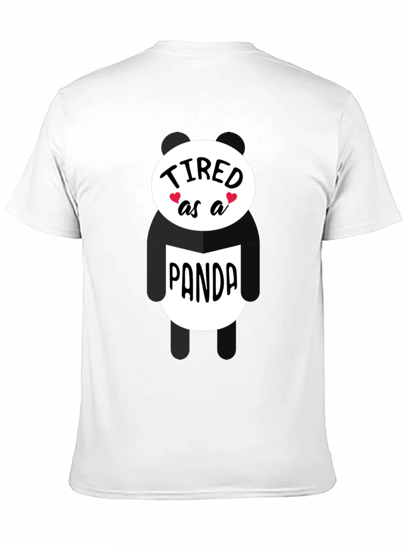 Tired as a Panda Graphic Tee