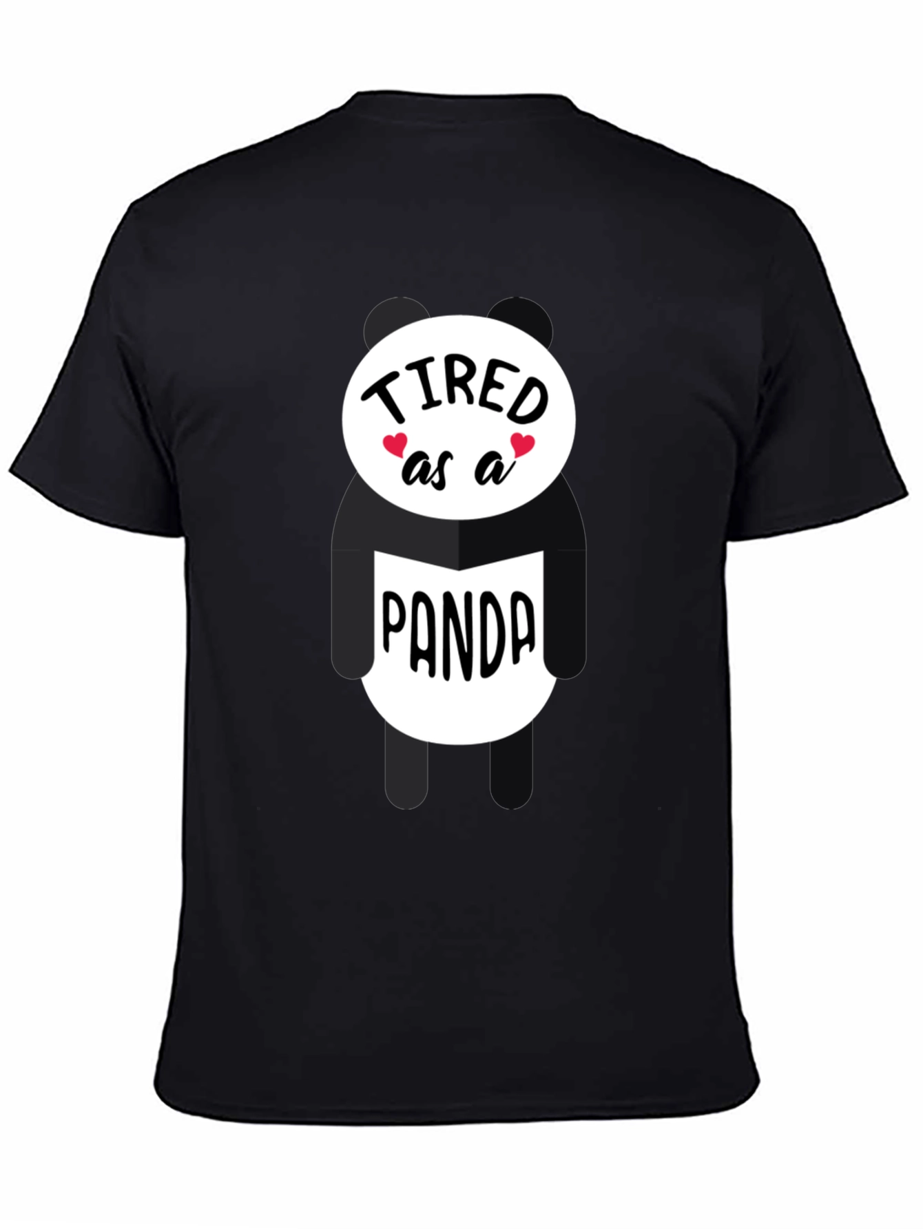 Tired as a Panda Graphic Tee