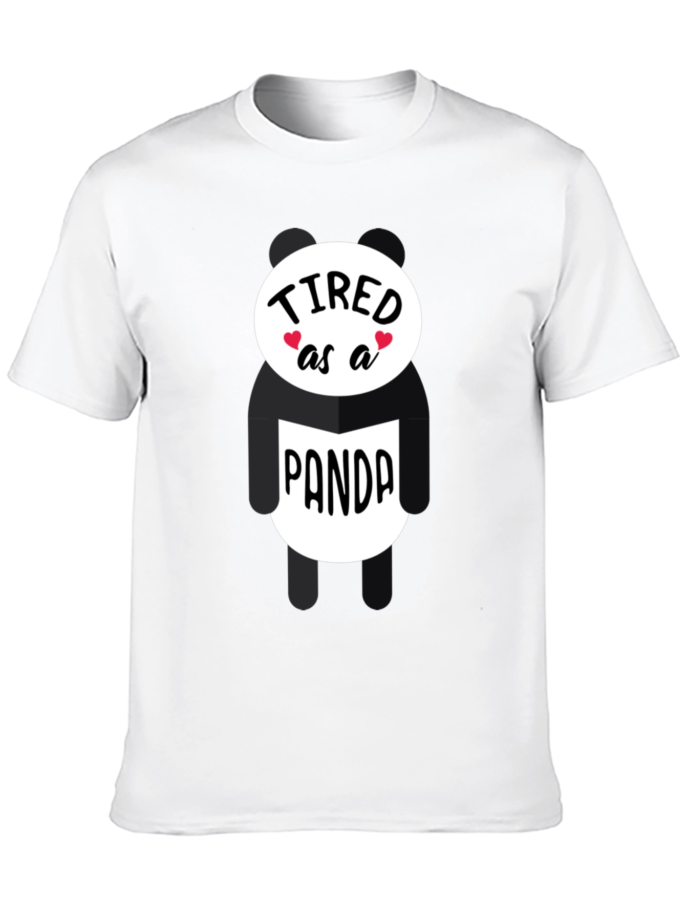 Tired as a Panda Graphic Tee