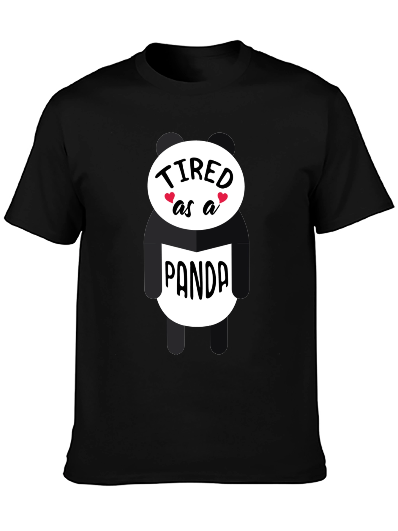 Tired as a Panda Graphic Tee