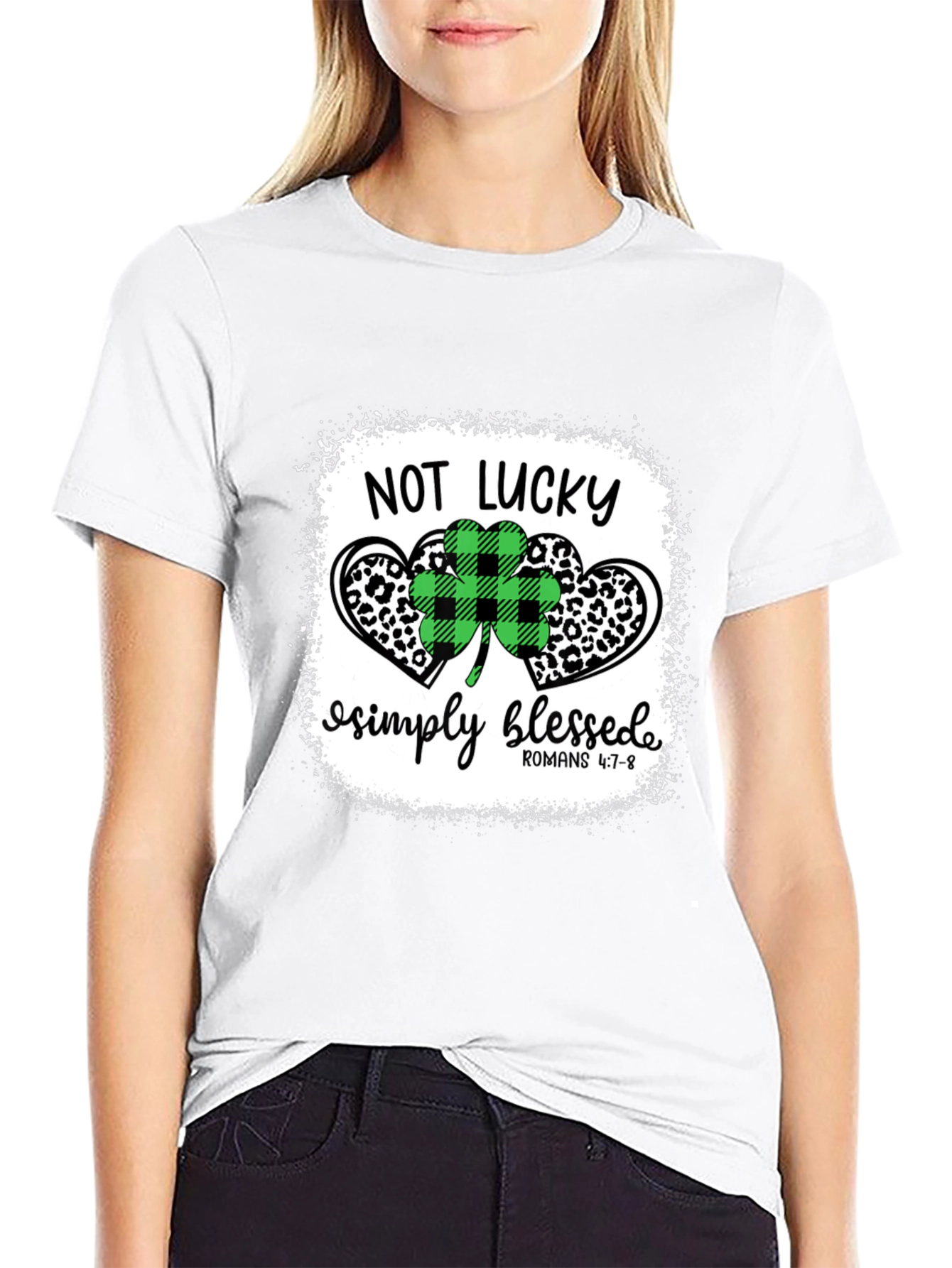 Not Lucky Simply Blessed T-Shirt