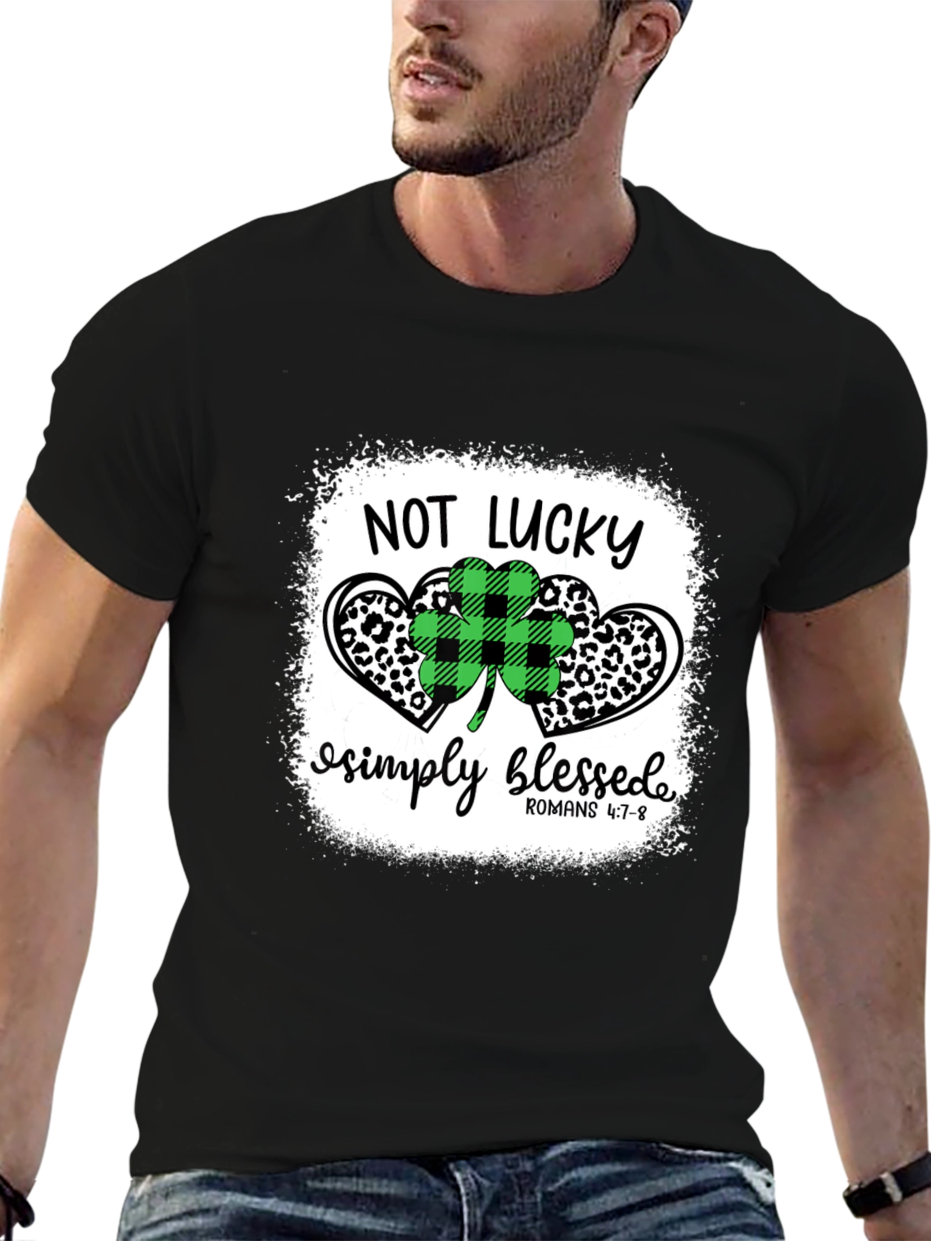Not Lucky Simply Blessed T-Shirt