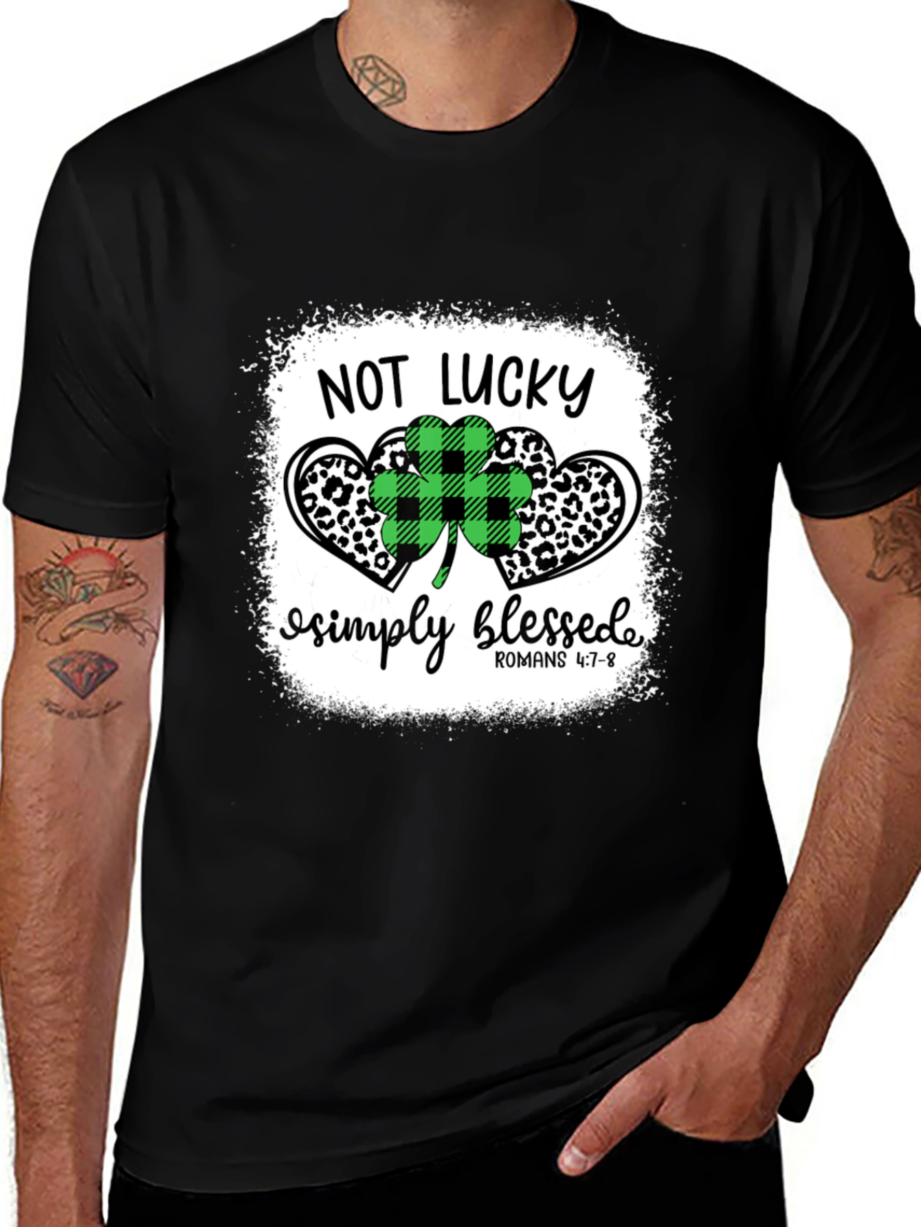 Not Lucky Simply Blessed T-Shirt