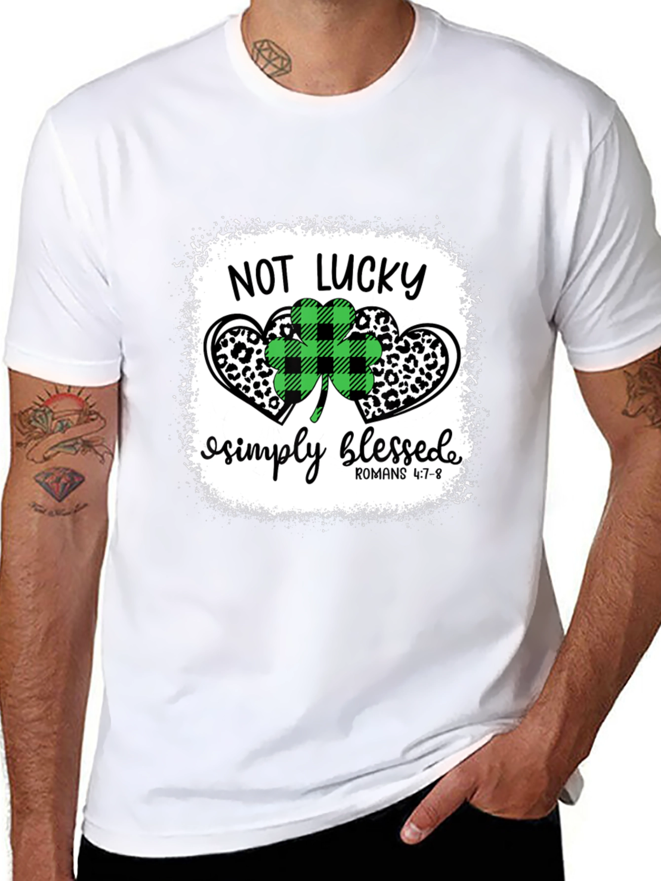 Not Lucky Simply Blessed T-Shirt