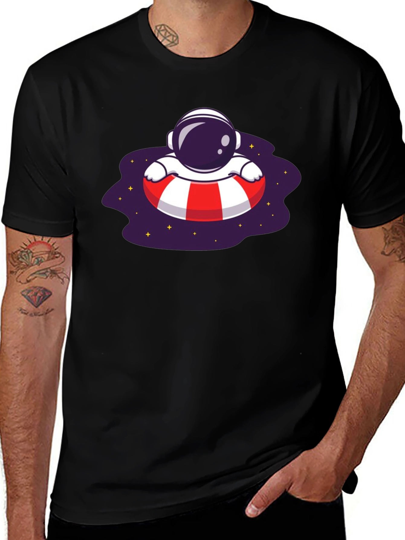 Astronaut Space Float T-Shirt