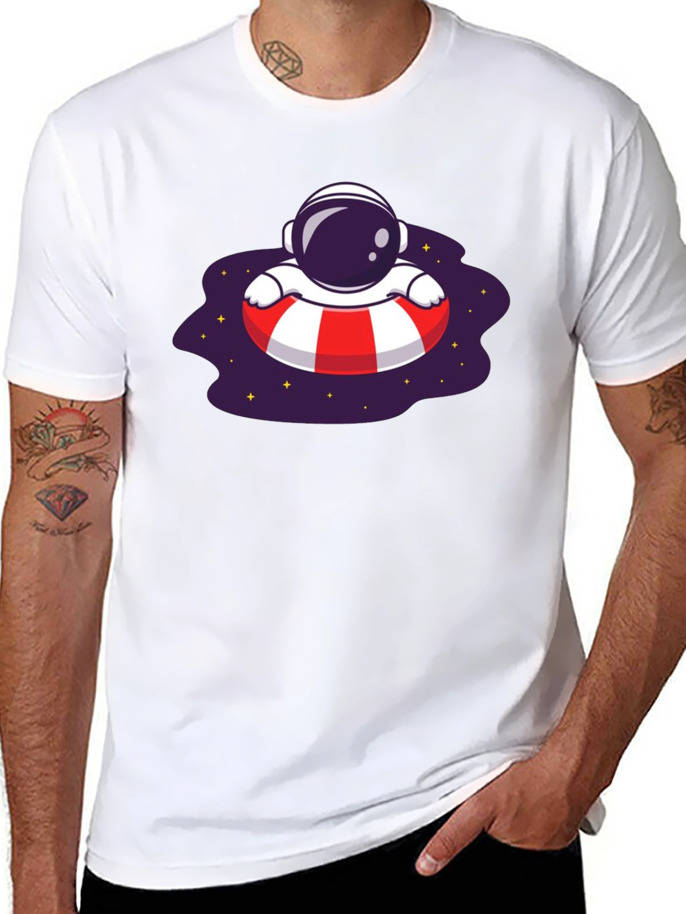 Astronaut Space Float T-Shirt