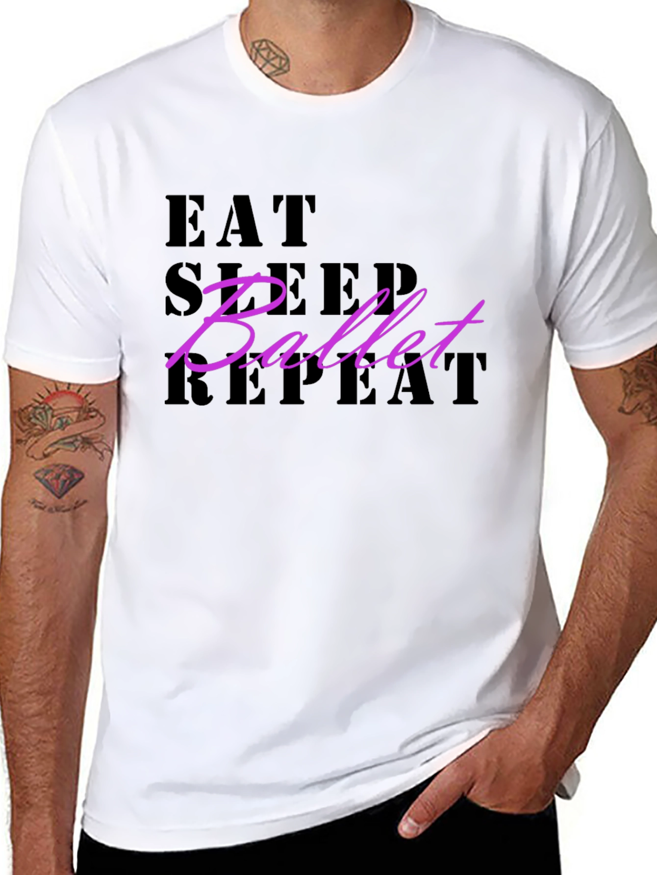 Eat Sleep Ballet Repeat T-Shirt