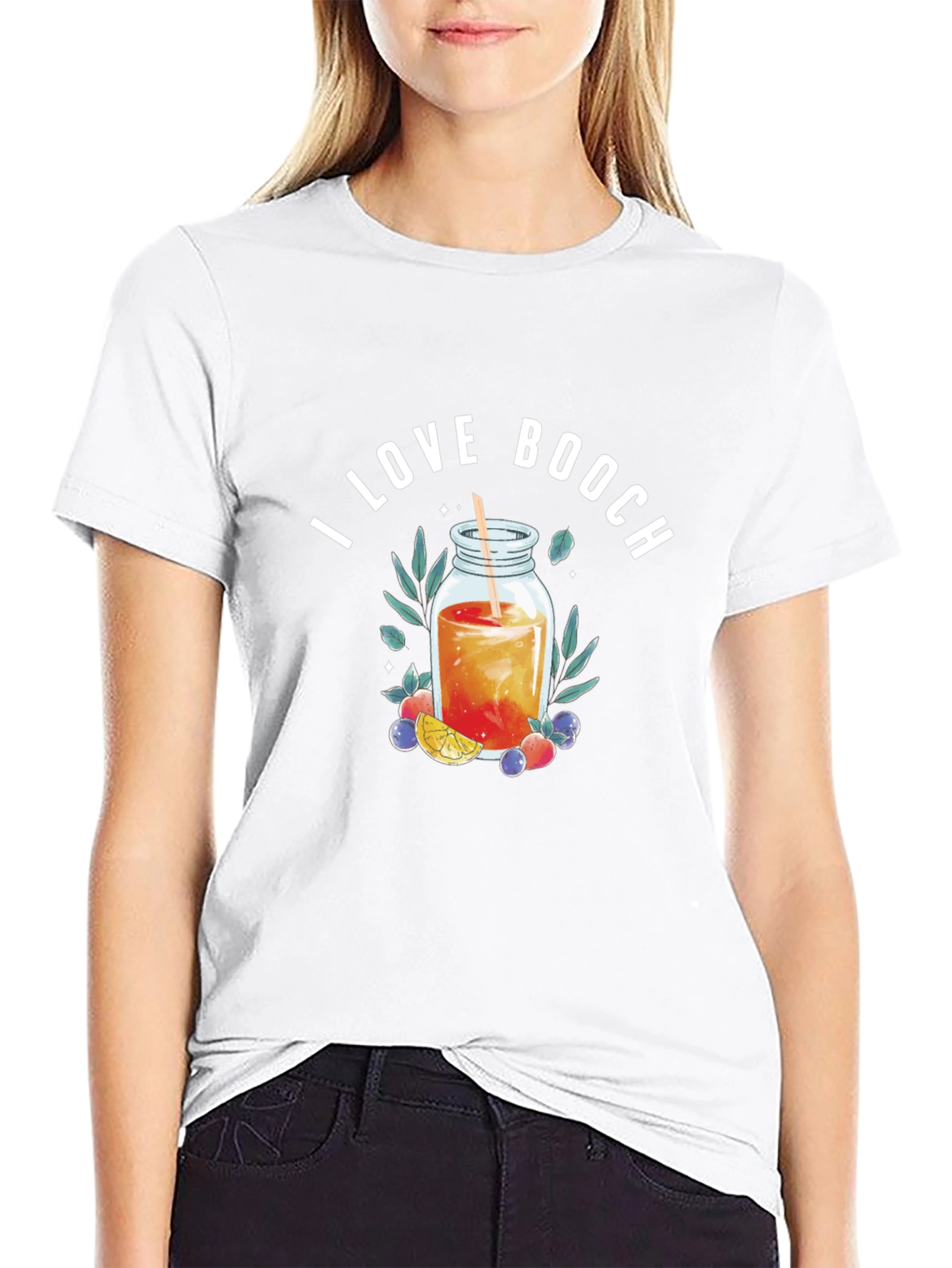 I Love Booch T-Shirt - Kombucha Lover Tee