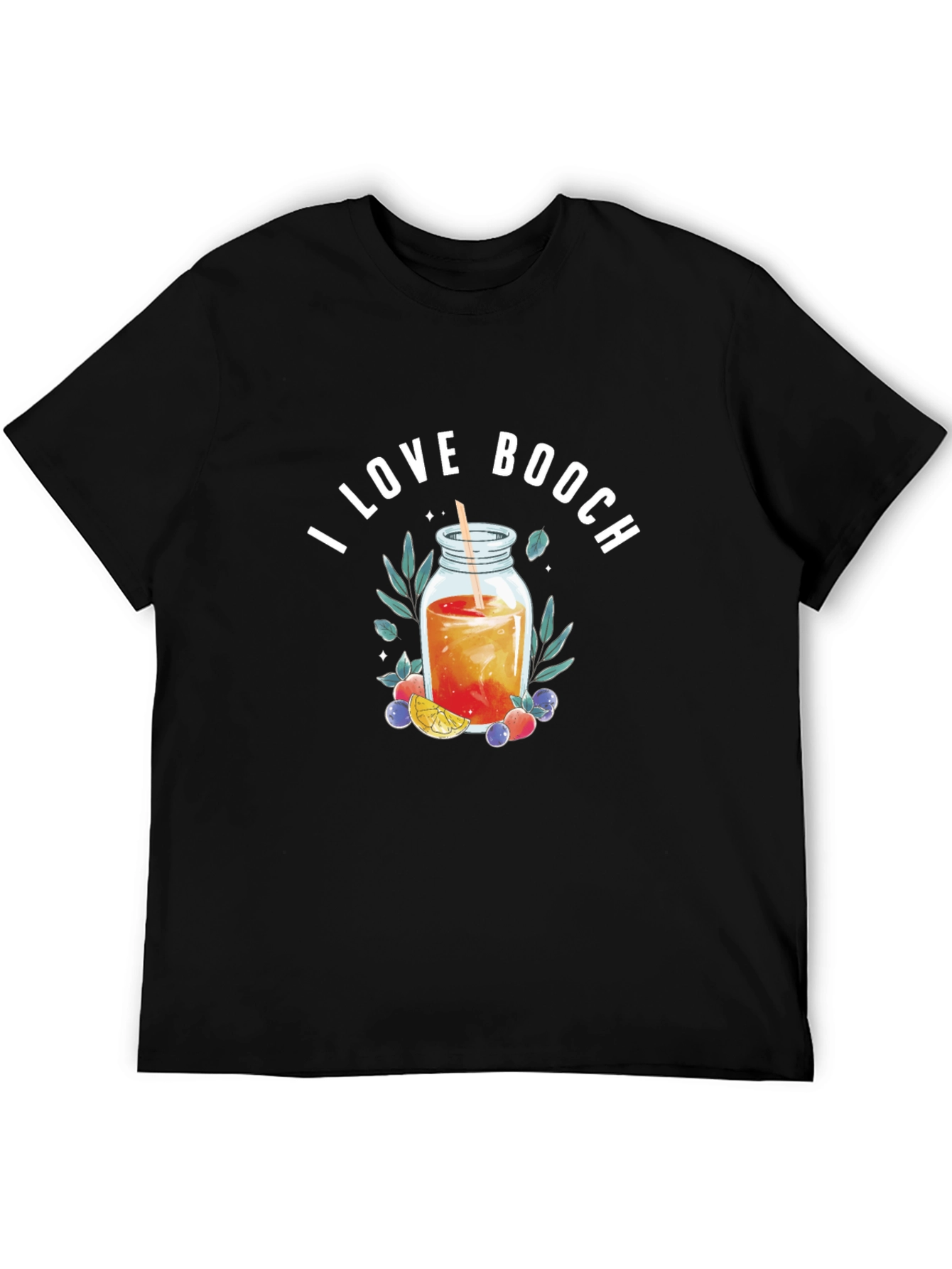 I Love Booch T-Shirt - Kombucha Lover Tee