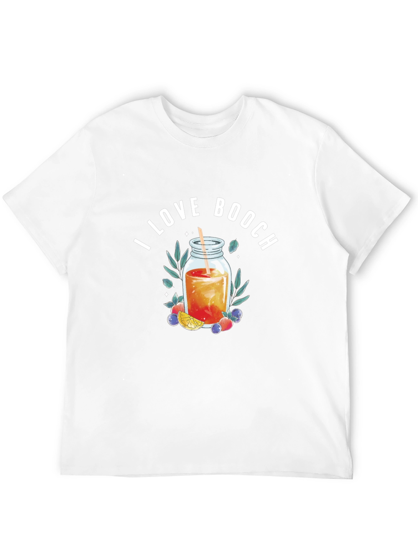 I Love Booch T-Shirt - Kombucha Lover Tee