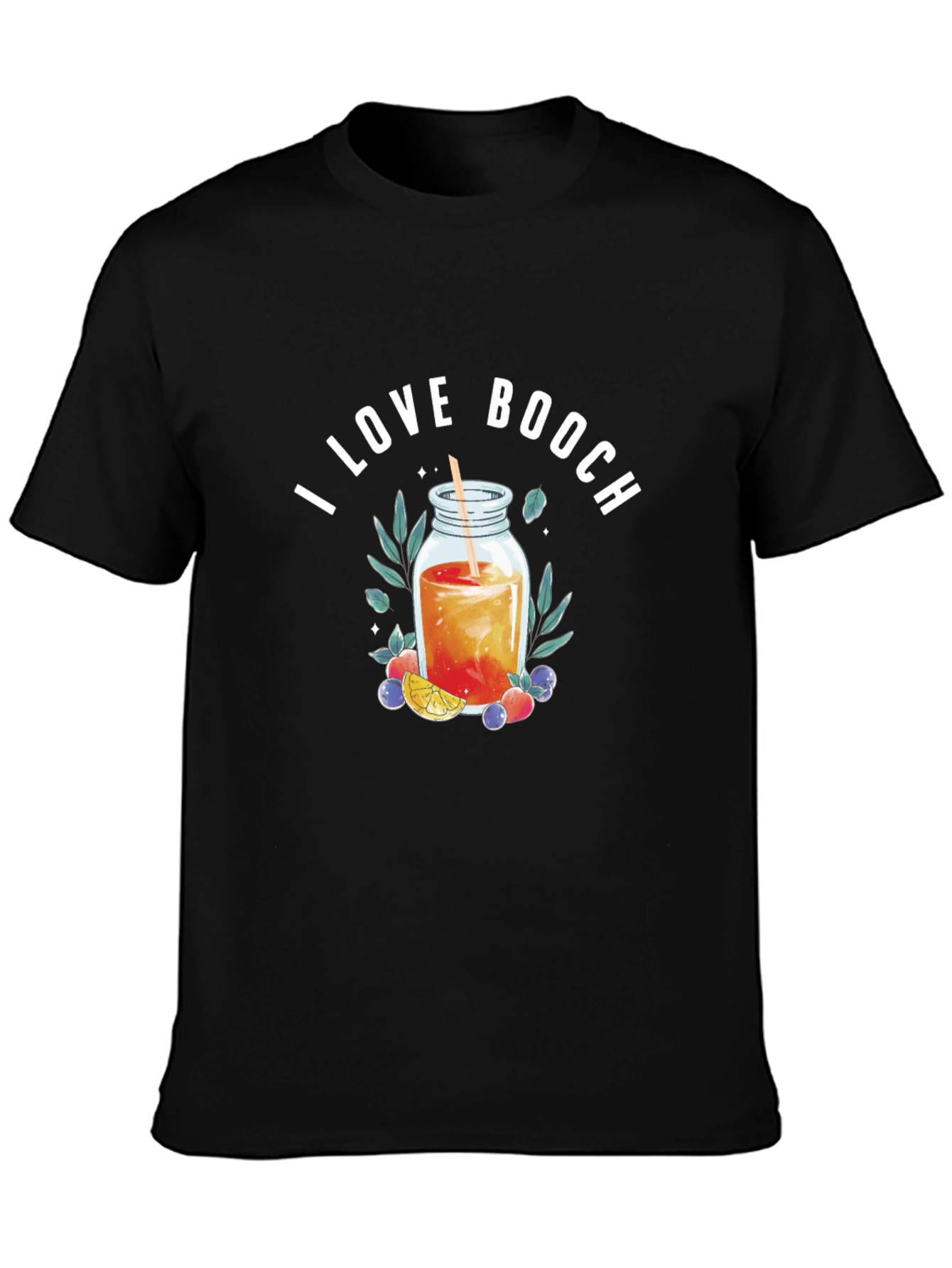 I Love Booch T-Shirt - Kombucha Lover Tee