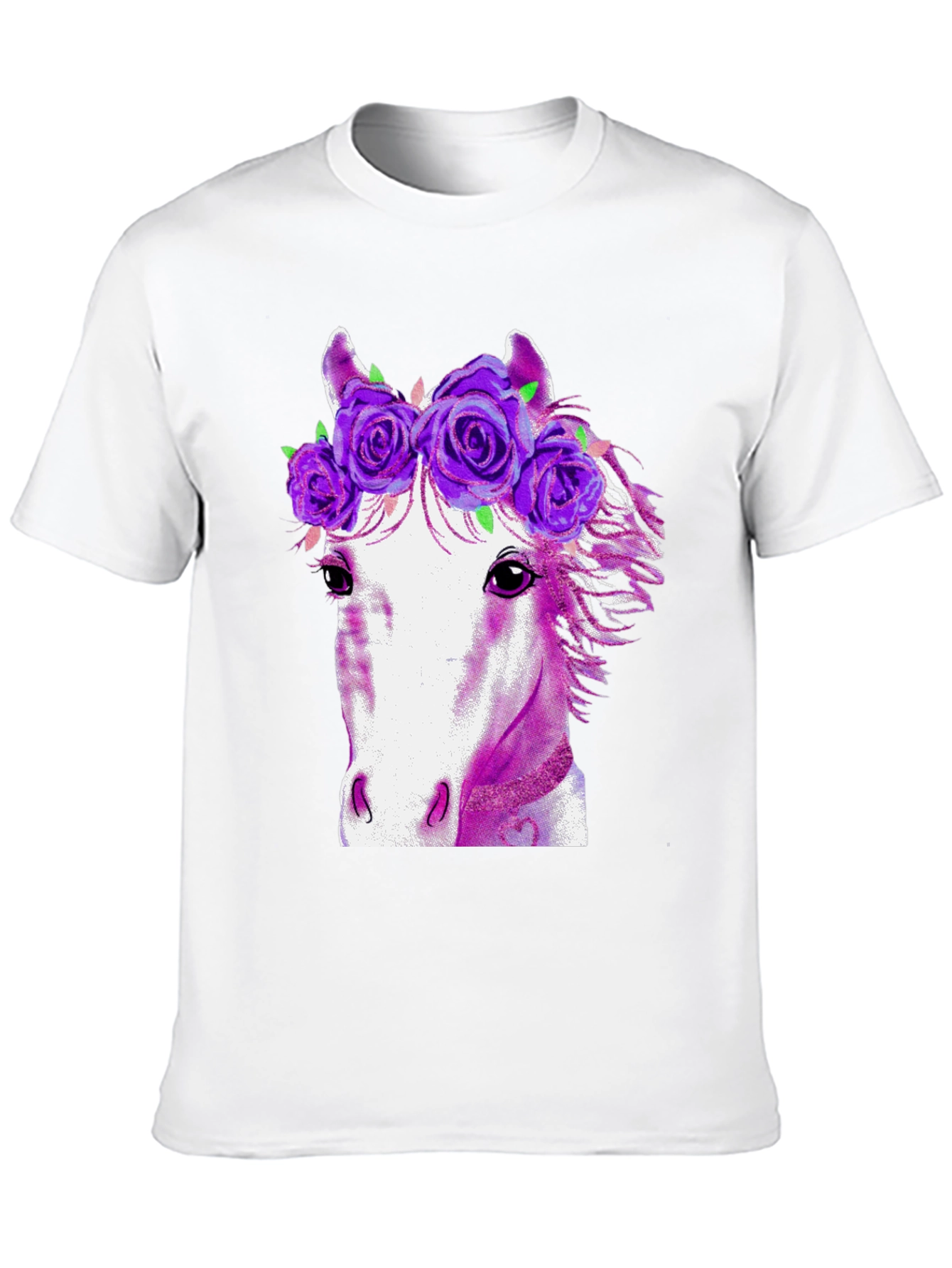 Floral Horse Graphic Tee