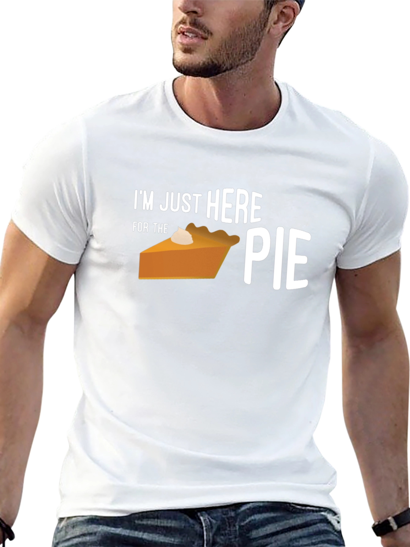 Funny Thanksgiving Pie Graphic T-Shirt