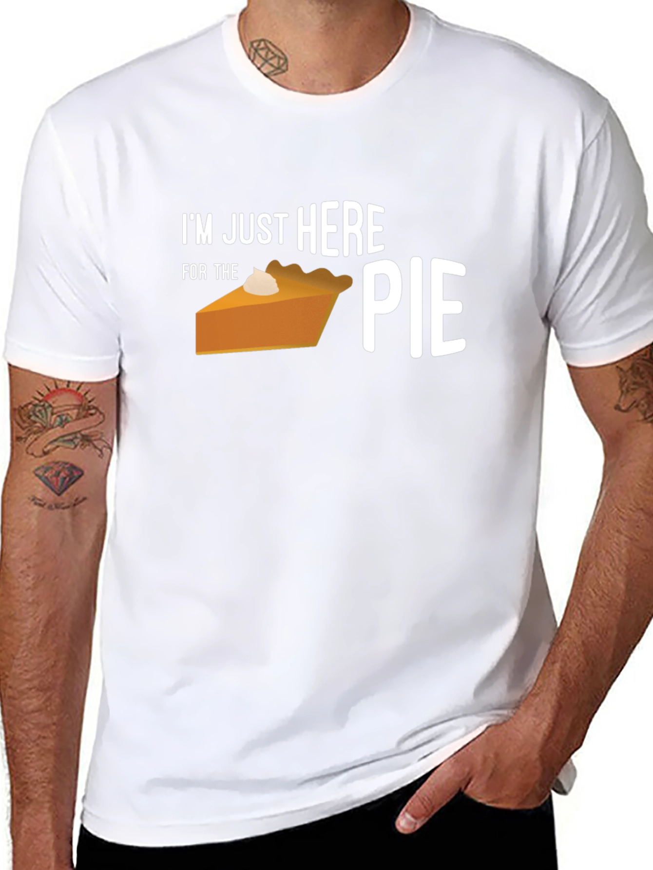 Funny Thanksgiving Pie Graphic T-Shirt