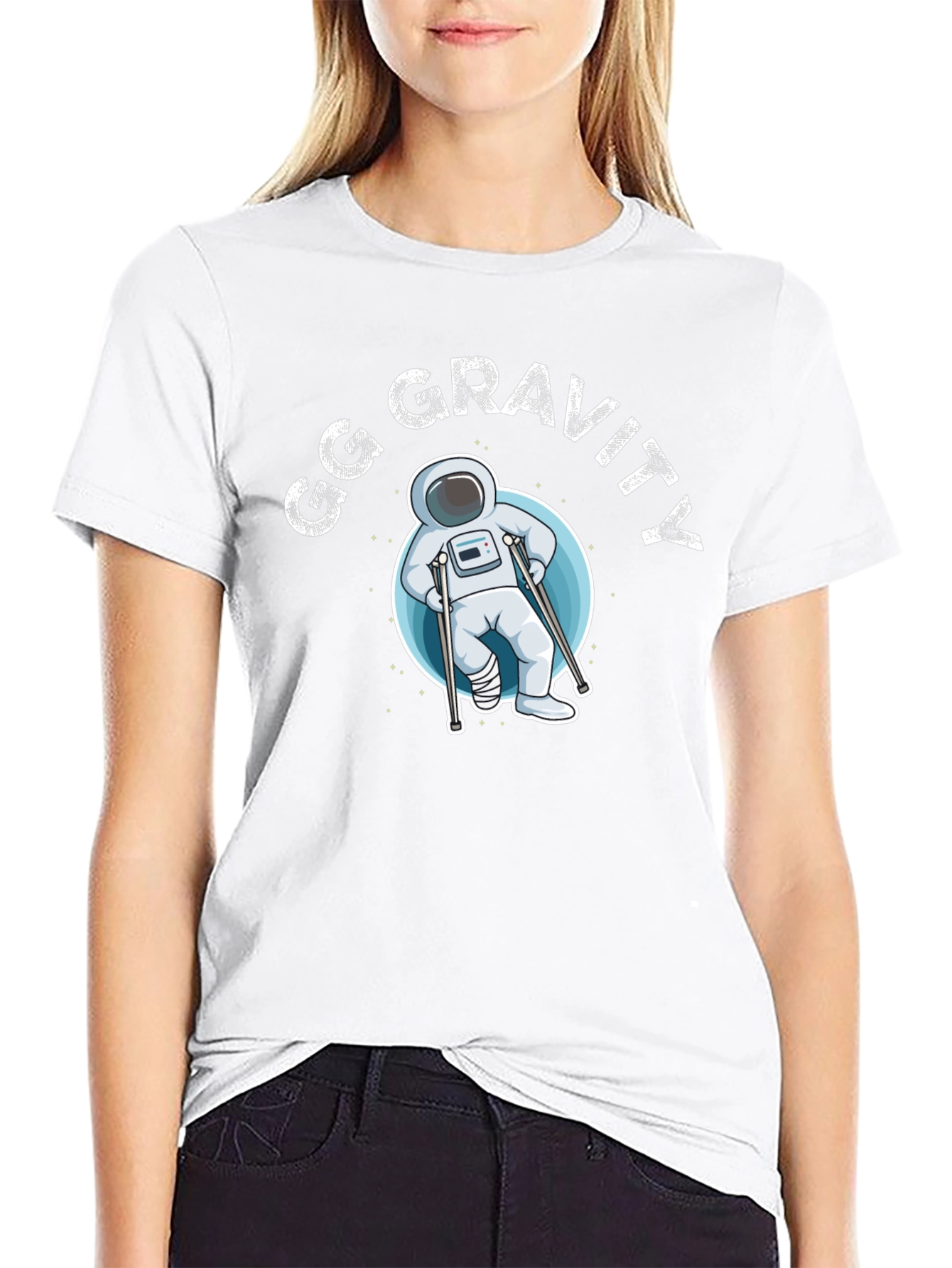 GG Gravity T-Shirt - Funny Astronaut Graphic Tee
