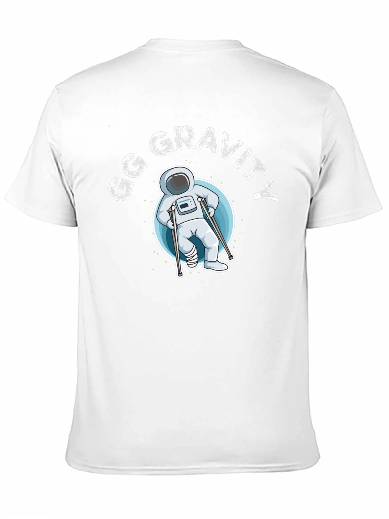 GG Gravity T-Shirt - Funny Astronaut Graphic Tee