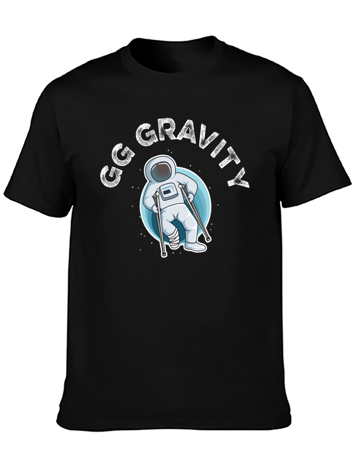 GG Gravity T-Shirt - Funny Astronaut Graphic Tee