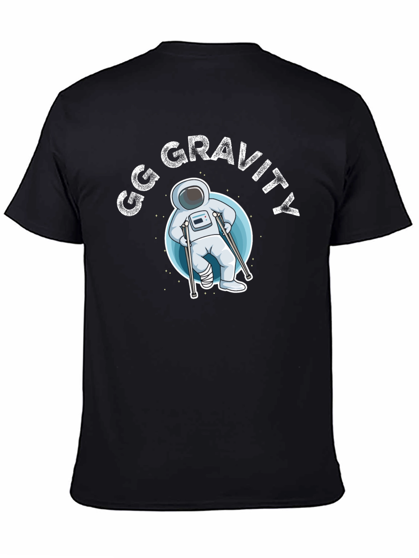 GG Gravity T-Shirt - Funny Astronaut Graphic Tee