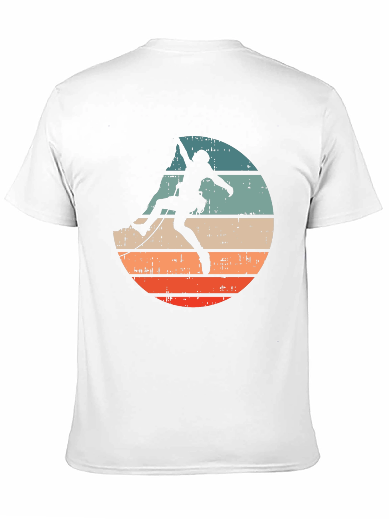 Retro Rock Climbing T-Shirt - Adventure Ready
