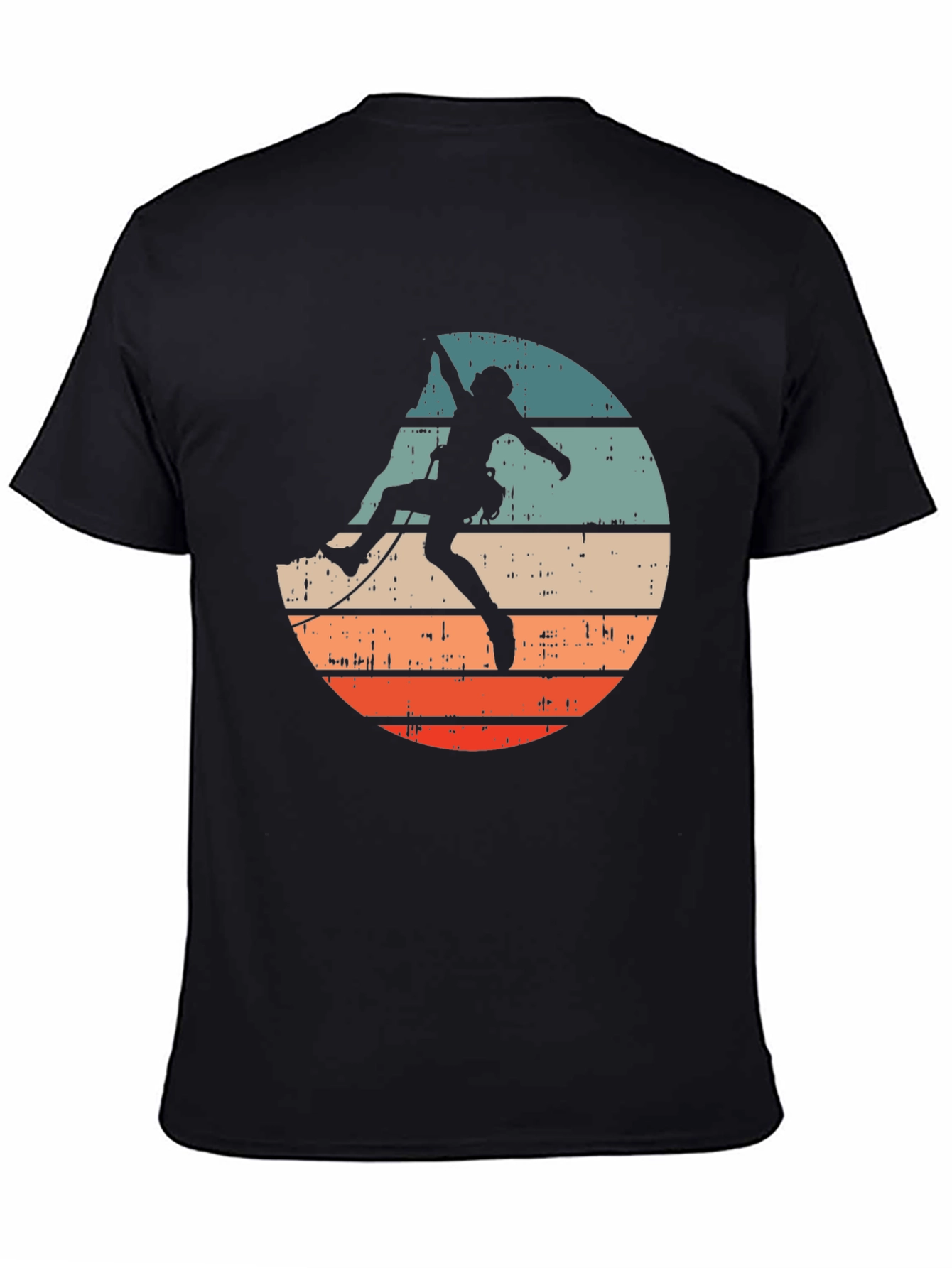 Retro Rock Climbing T-Shirt - Adventure Ready