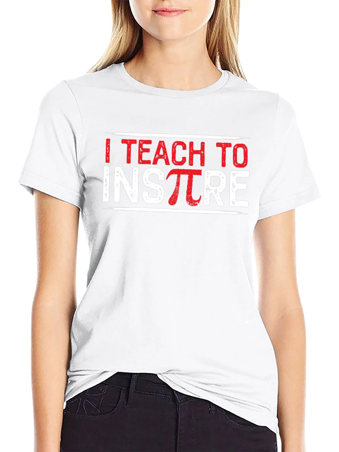 I Teach to Inspire Teacher T-Shirt