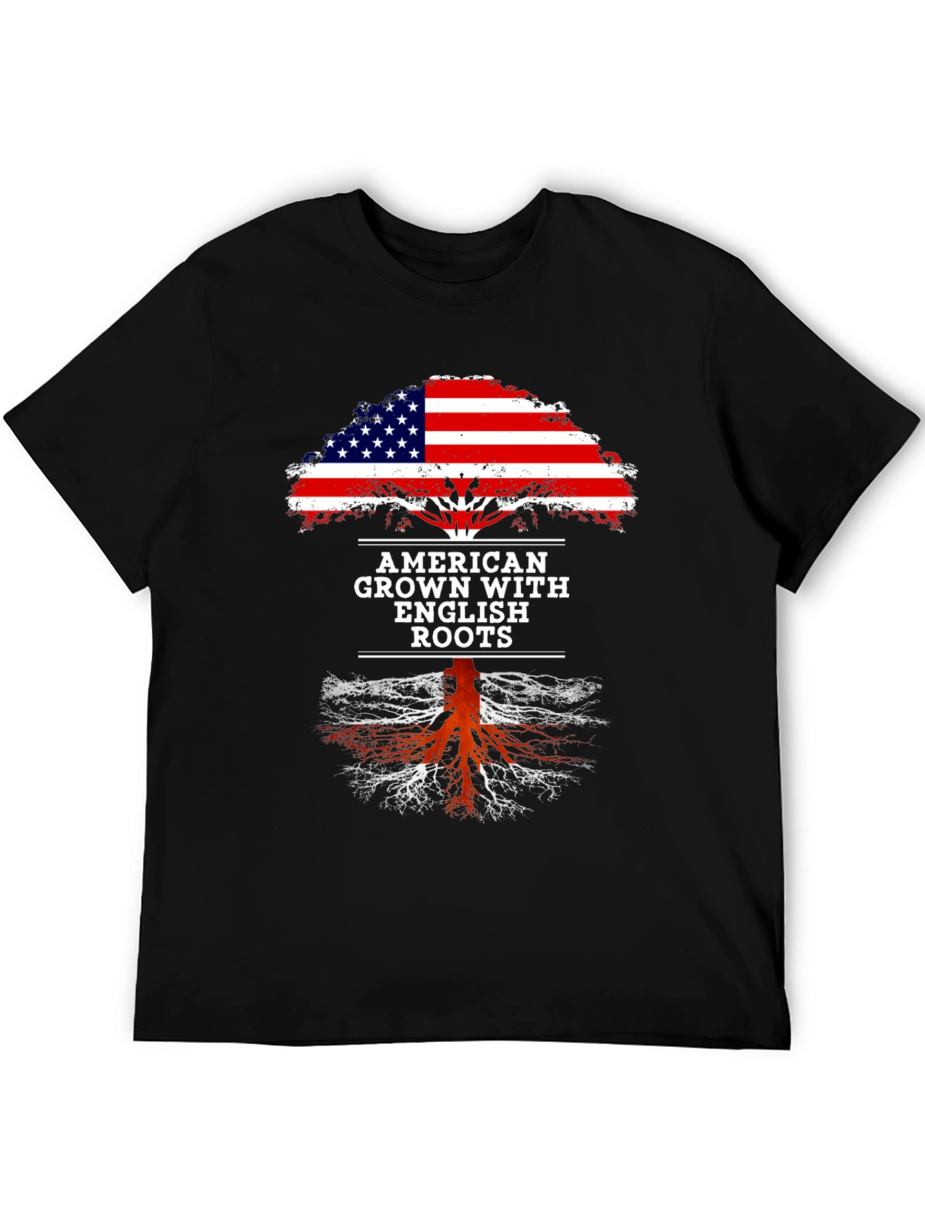 American Grown with English Roots Graphic Tee