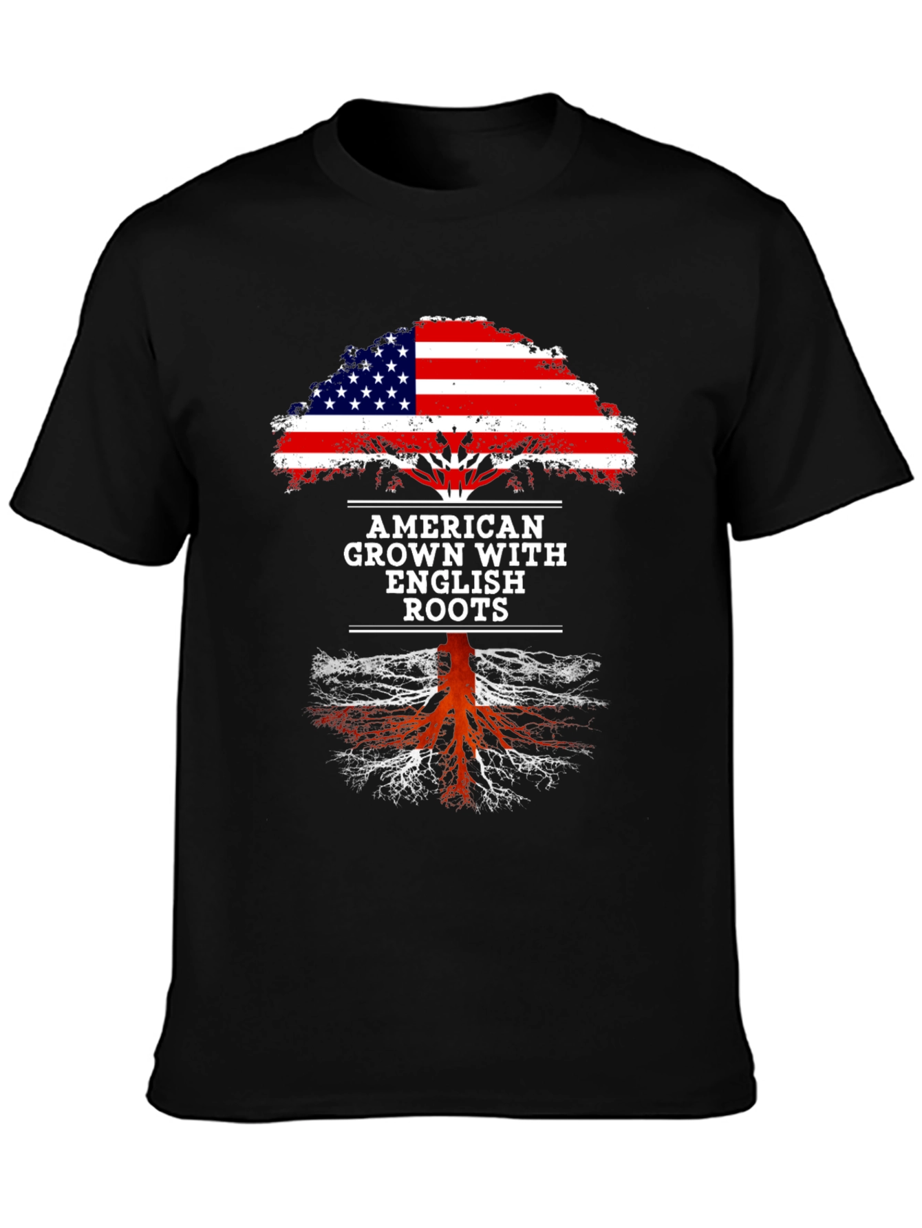 American Grown with English Roots Graphic Tee