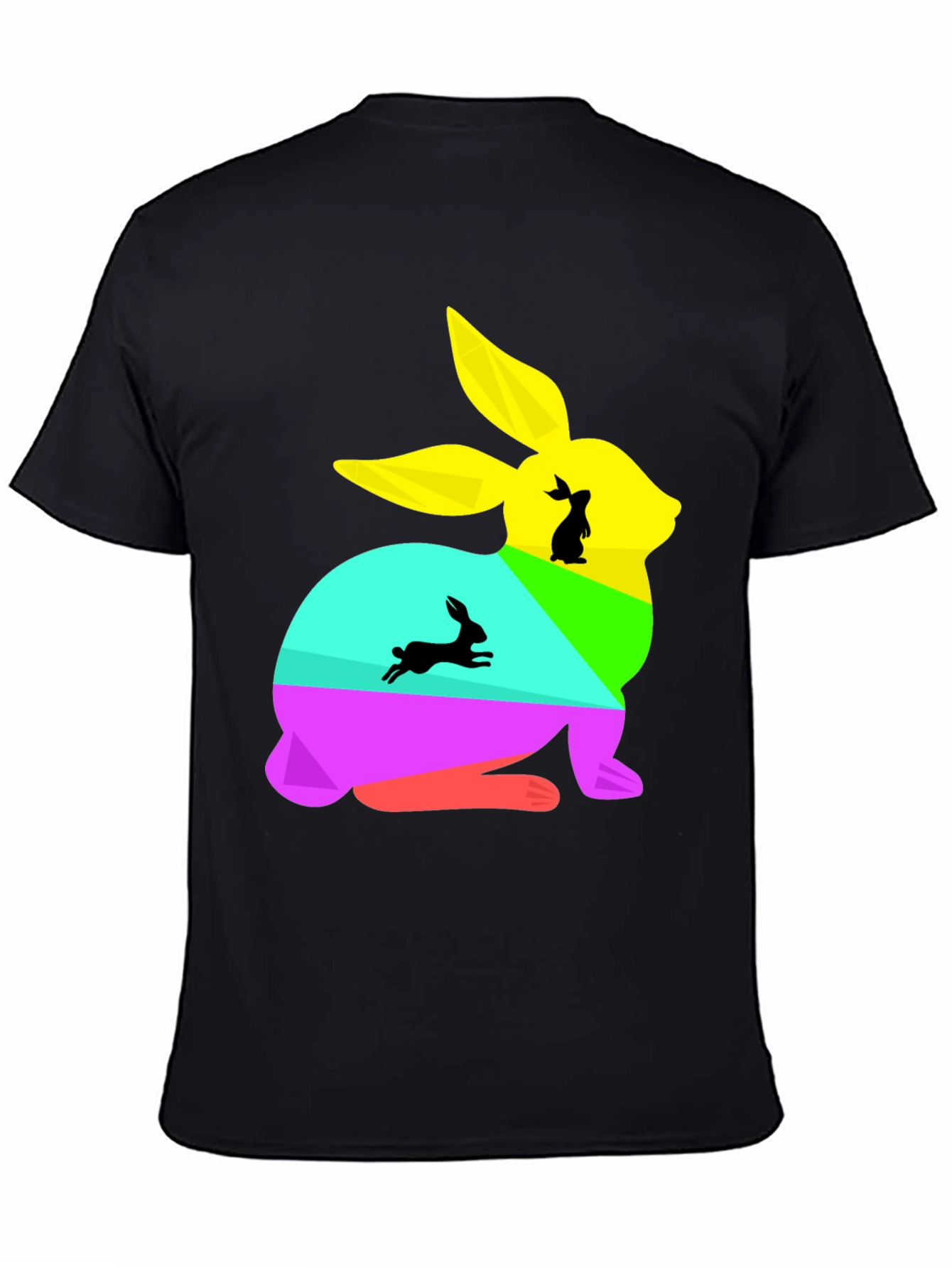 Rainbow Bunny Graphic Tee