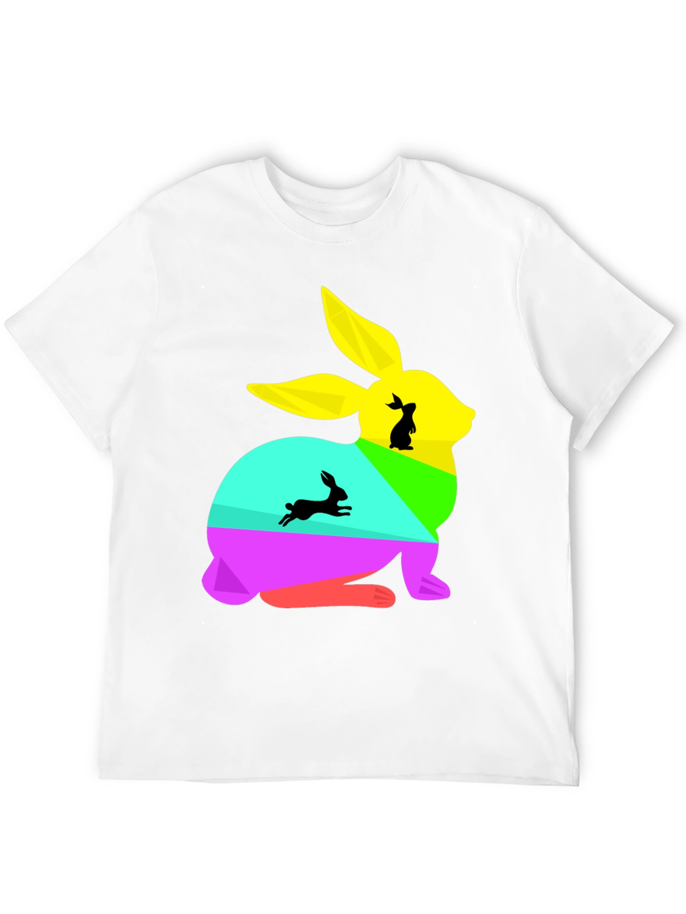 Rainbow Bunny Graphic Tee